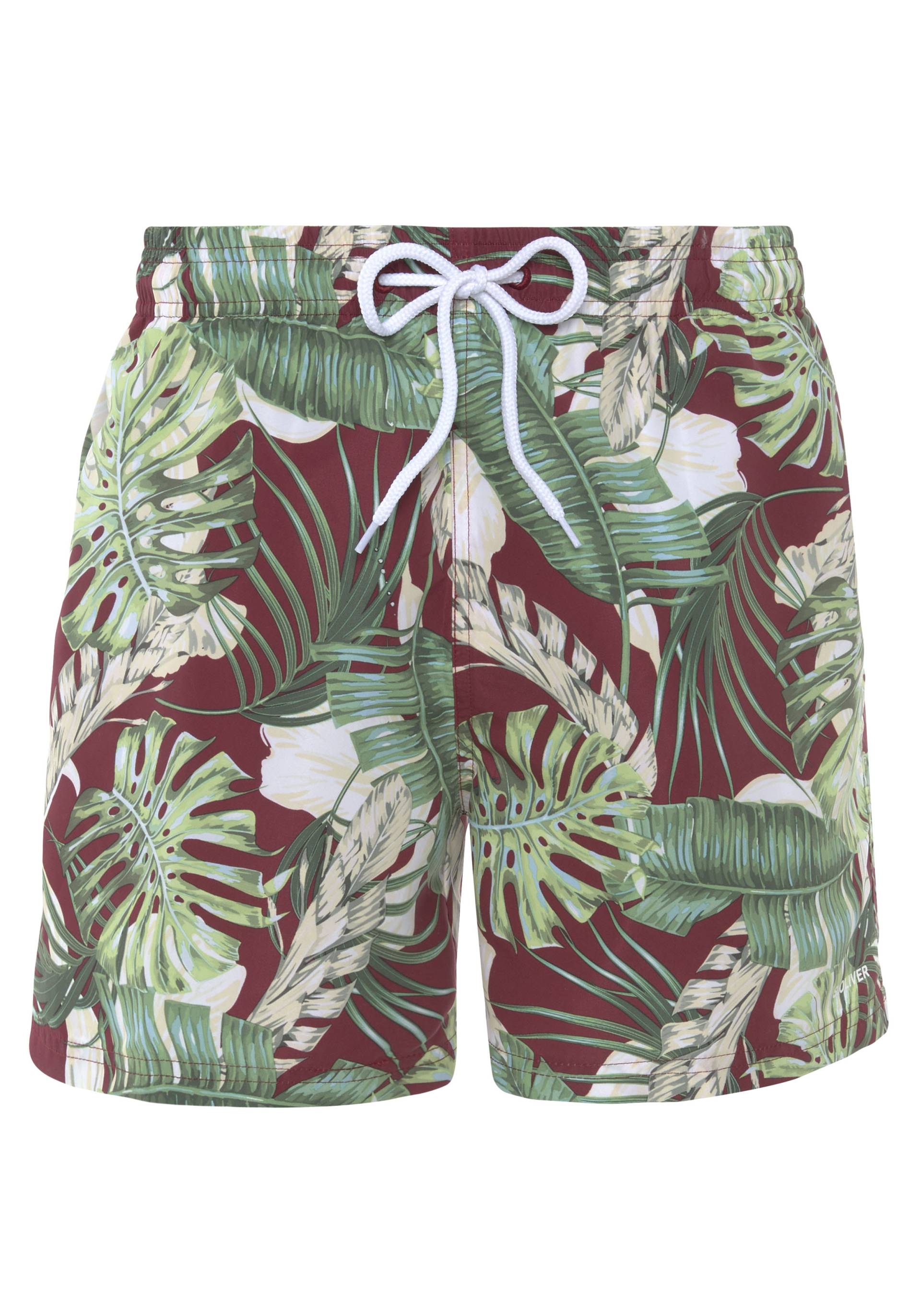 s.Oliver Badeshorts »Land«, im tropischen-Design s.Oliver Badeshorts »Land«, im tropischen-Design von s.Oliver