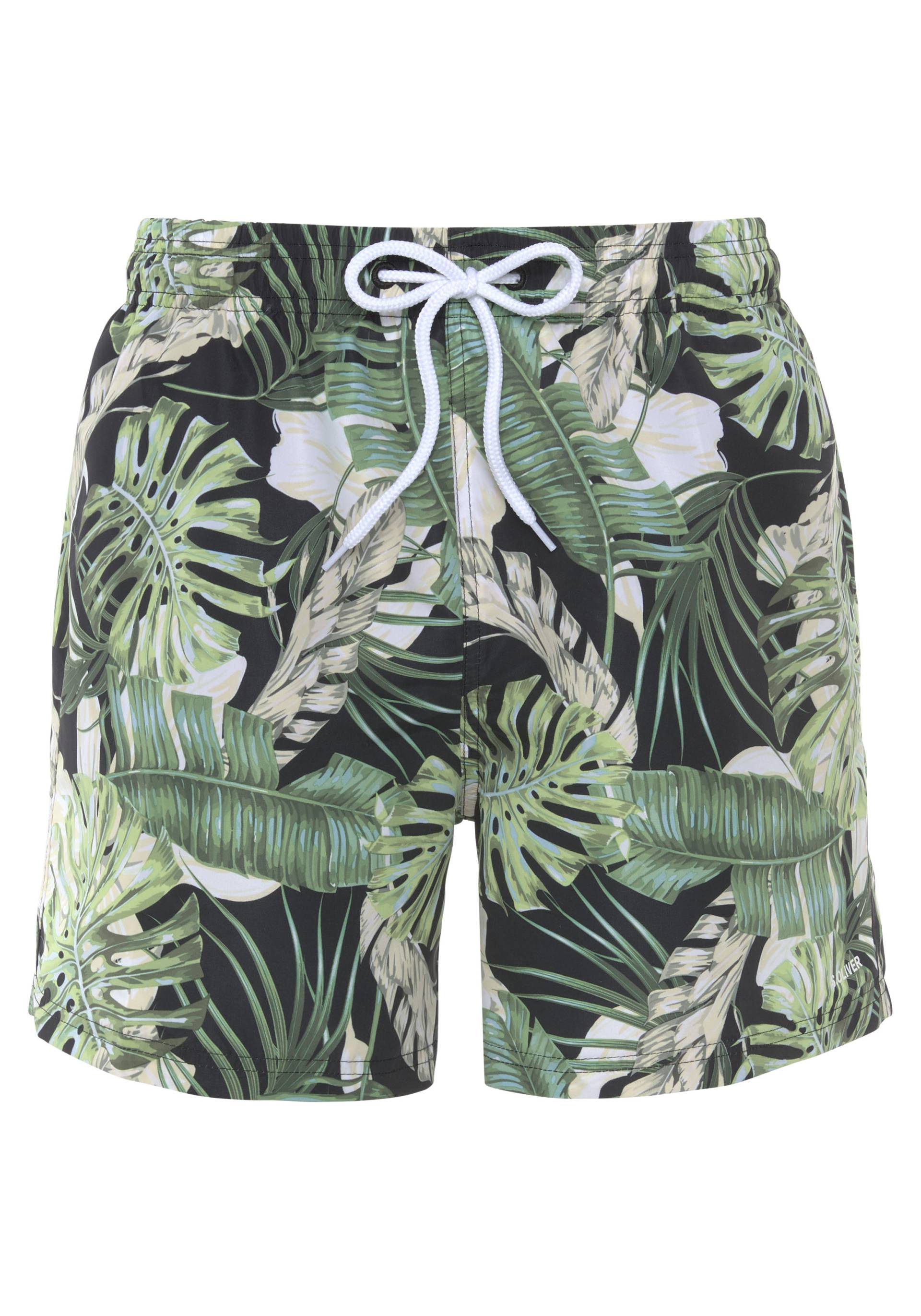 s.Oliver Badeshorts »Land«, im tropischen-Design s.Oliver Badeshorts »Land«, im tropischen-Design von s.Oliver