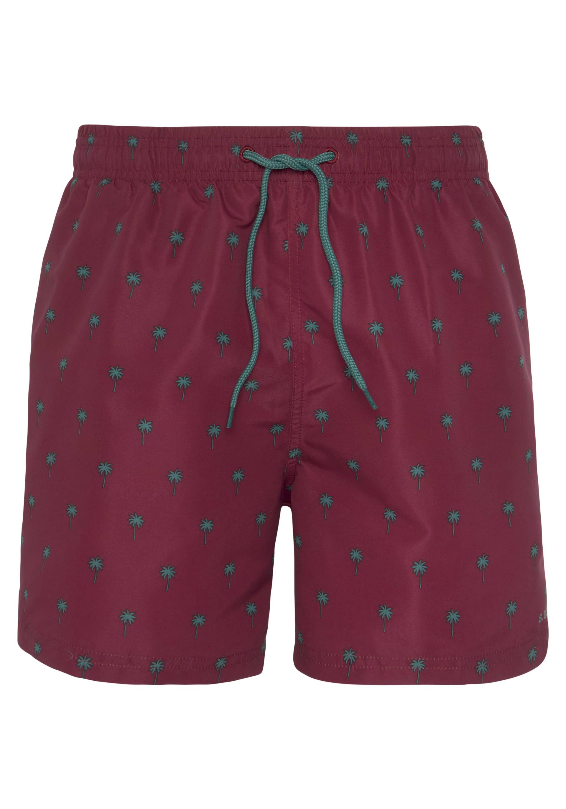 s.Oliver Badeshorts, mit Palmen-Design von s.Oliver