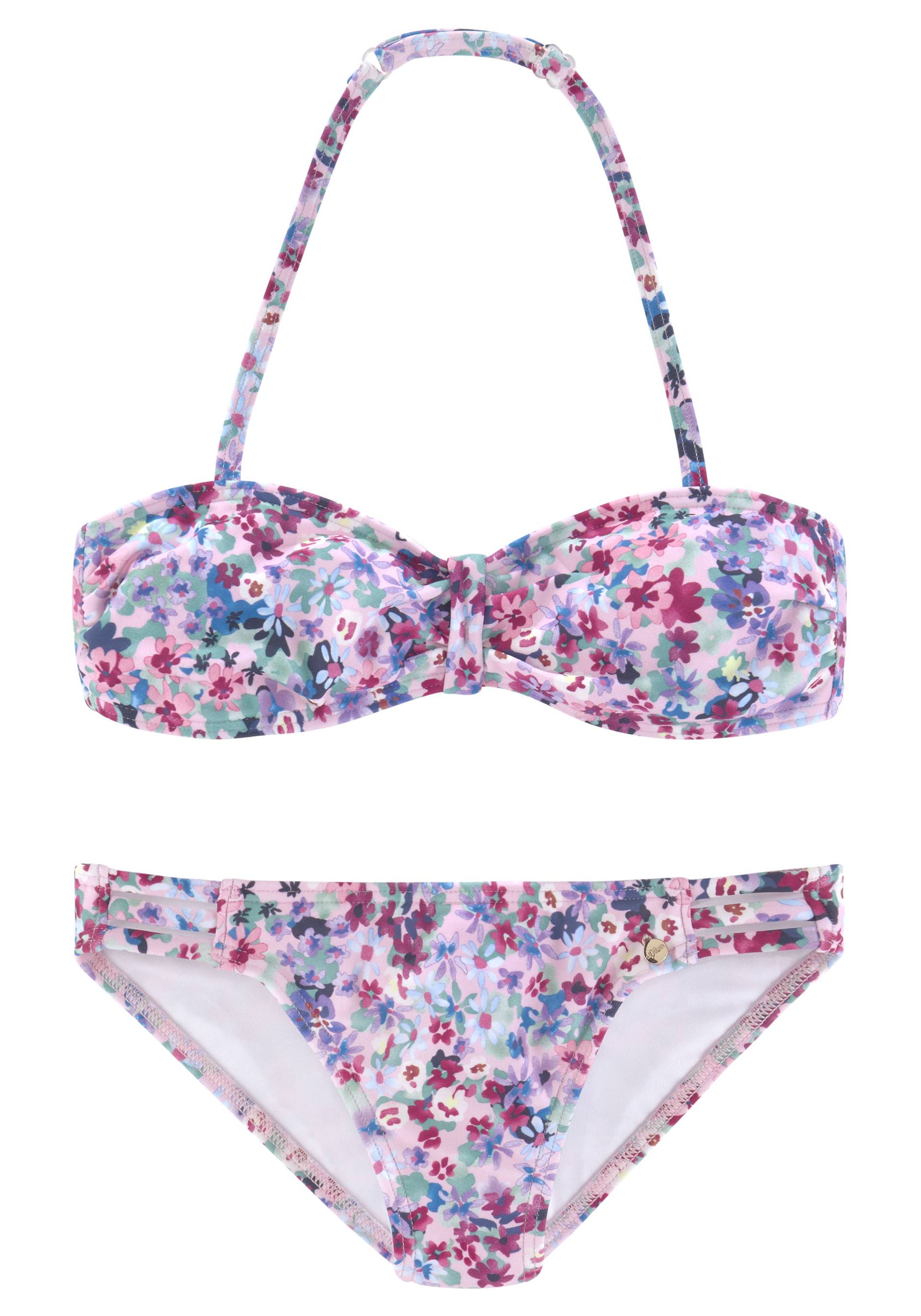 s.Oliver Bandeau-Bikini »Scatter Kids«, mit sommerlichem Blumendruck s.Oliver Bandeau-Bikini »Scatter Kids«, mit sommerlichem Blumendruck von s.Oliver