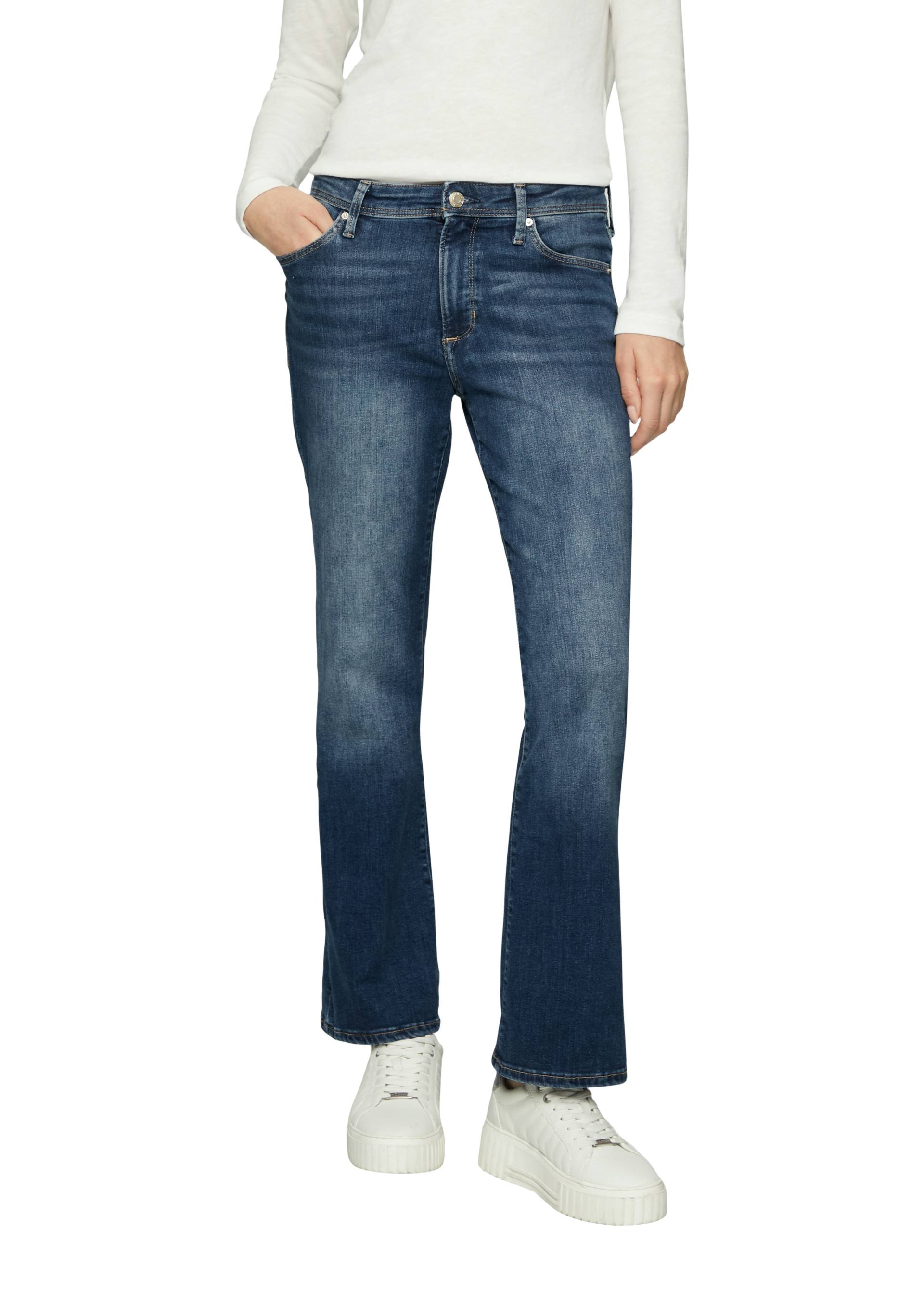 s.Oliver Bootcut-Jeans »BEVERLY«, in Stretch-Qualität, mit Nieten an den Taschen s.Oliver Bootcut-Jeans »BEVERLY«, in Stretch-Qualität, mit Nieten an den Taschen von s.Oliver