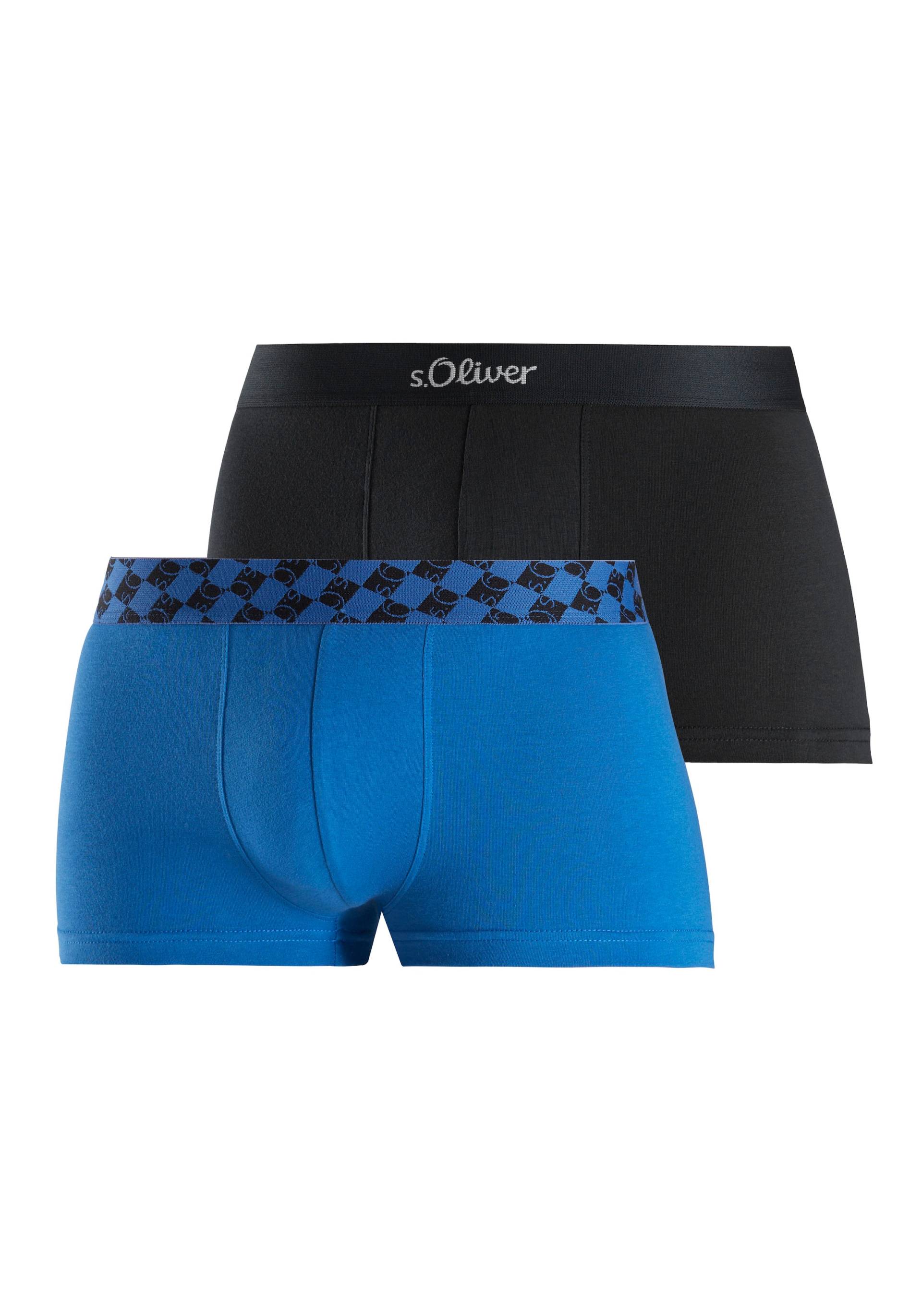 s.Oliver Boxer »Boxershorts für Herren«, (Packung, 2 St.), mit unterschiedlich farbigen Bündchen von s.Oliver