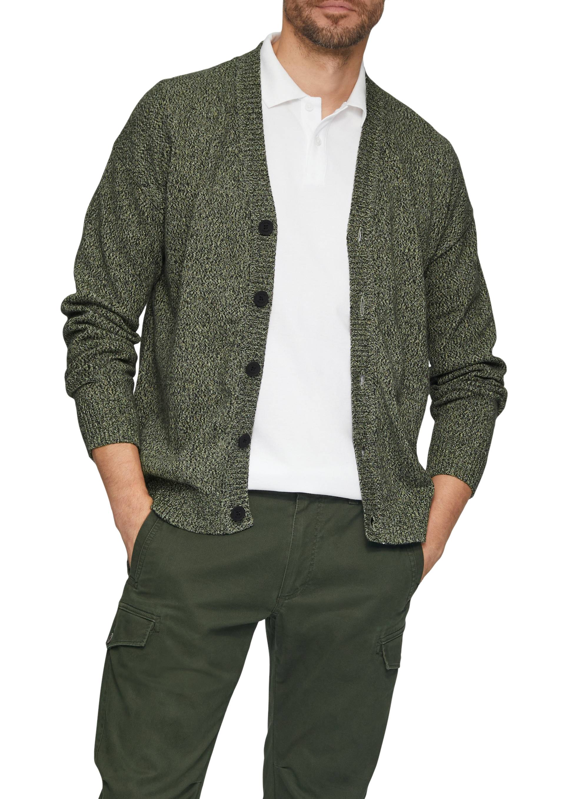 s.Oliver Cardigan, in Melange Optik von s.Oliver