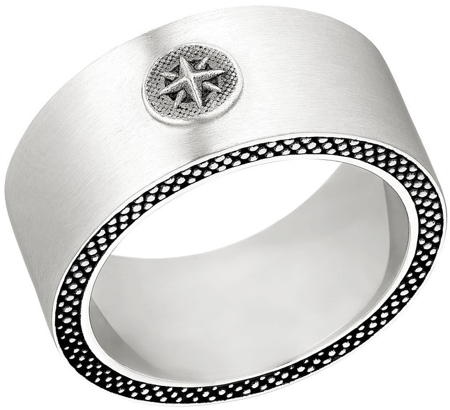 s.Oliver Fingerring »Kompass-Motiv, 2037999/-800/-801/-802« von s.Oliver