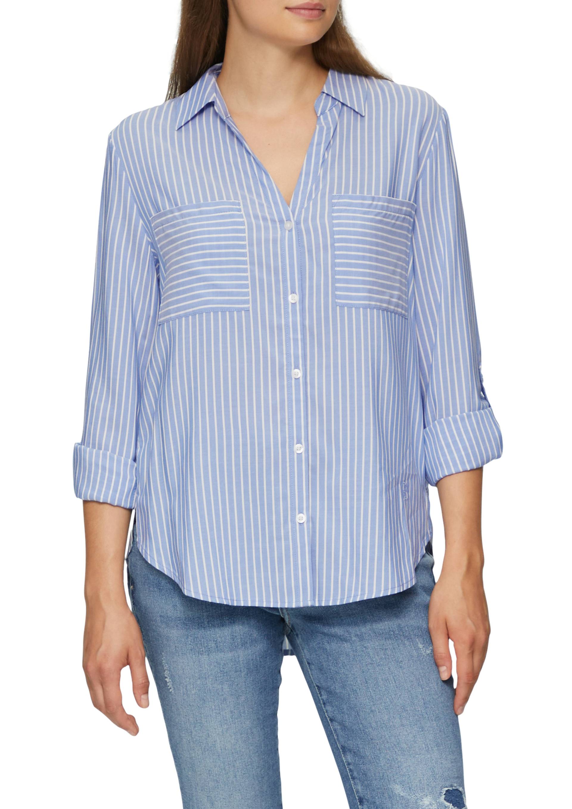 s.Oliver Hemdbluse, mit Streifenmuster s.Oliver Hemdbluse, mit Streifenmuster von s.Oliver