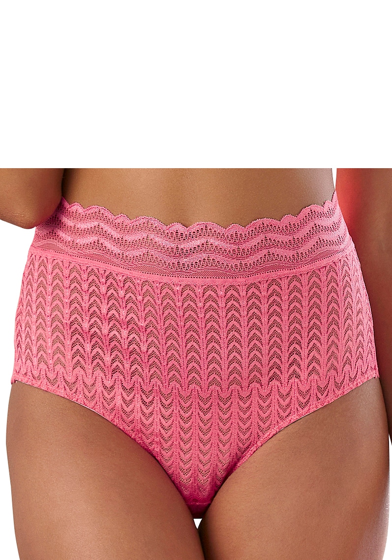 s.Oliver High-Waist-Slip, aus graphischer Spitze in transparenter Optik s.Oliver High-Waist-Slip, aus graphischer Spitze in transparenter Optik von s.Oliver