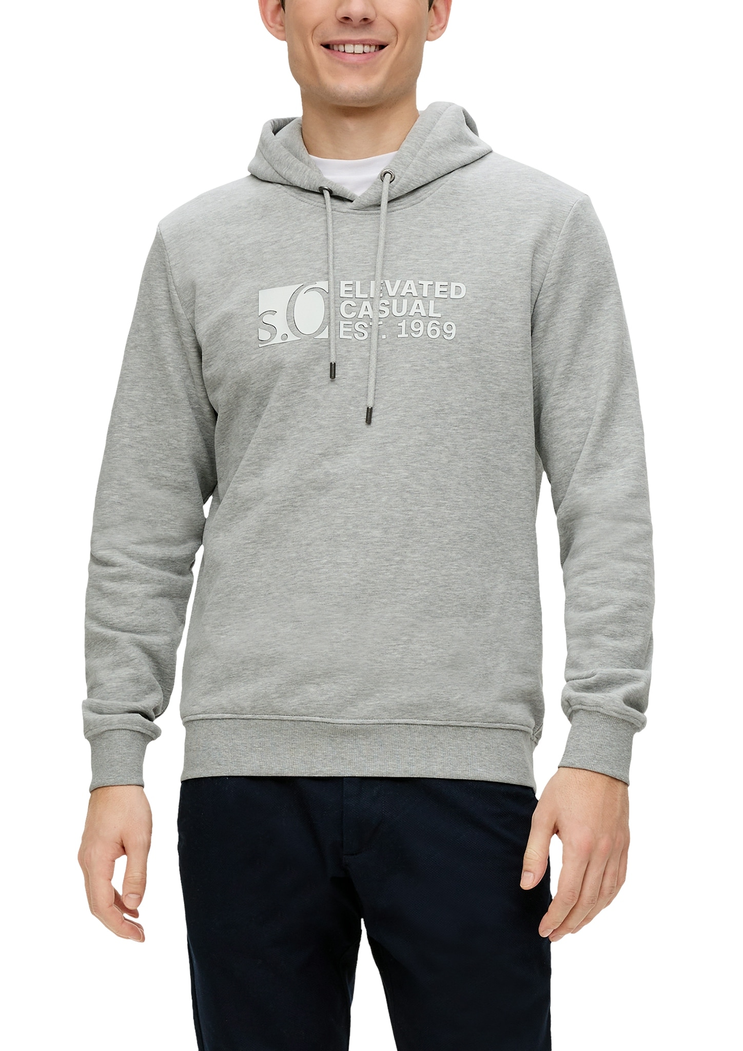 s.Oliver Hoodie, mit Logofrontprint von s.Oliver