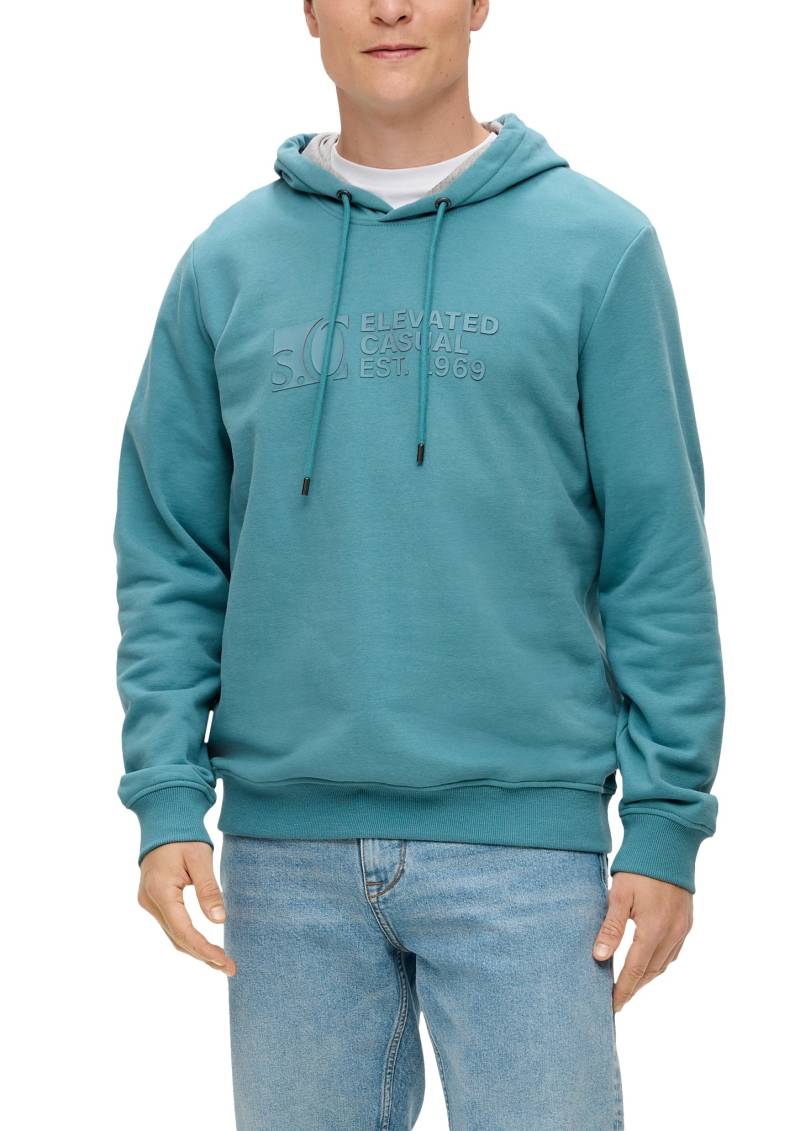 s.Oliver Hoodie, mit Logofrontprint von s.Oliver