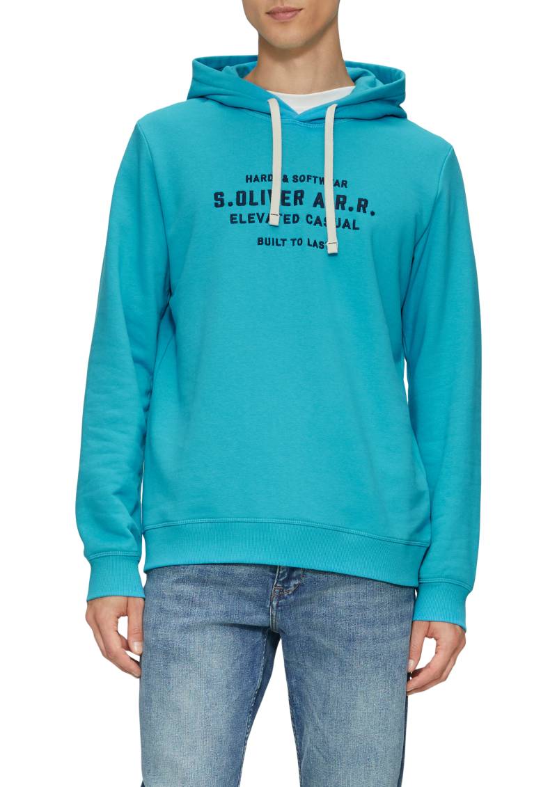 s.Oliver Hoodie, mit Schriftzug von s.Oliver