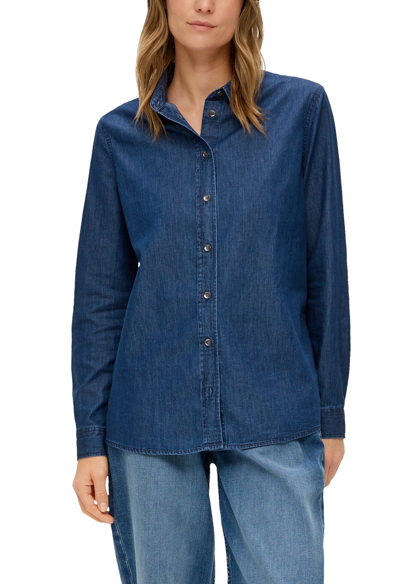 s.Oliver Jeansbluse, mit durchgängiger Knopfleiste s.Oliver Jeansbluse, mit durchgängiger Knopfleiste von s.Oliver