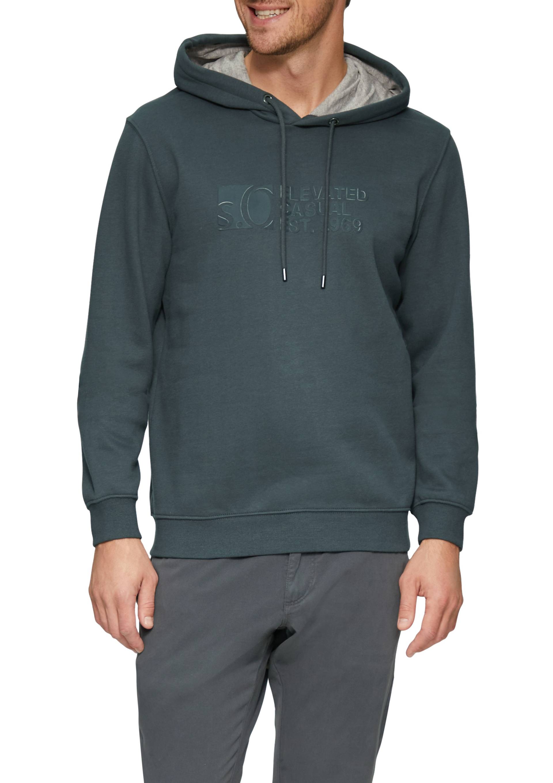 s.Oliver Kapuzensweatshirt, mit Front-Print s.Oliver Kapuzensweatshirt, mit Front-Print von s.Oliver