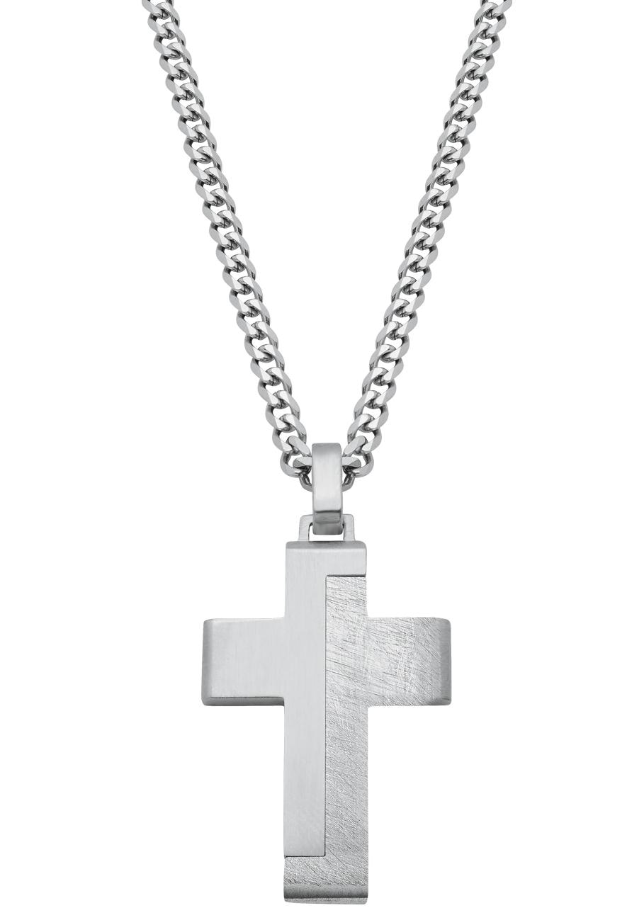 s.Oliver Kette mit Anhänger »Halskette, Kreuz, 2024253« s.Oliver Kette mit Anhänger »Halskette, Kreuz, 2024253« von s.Oliver