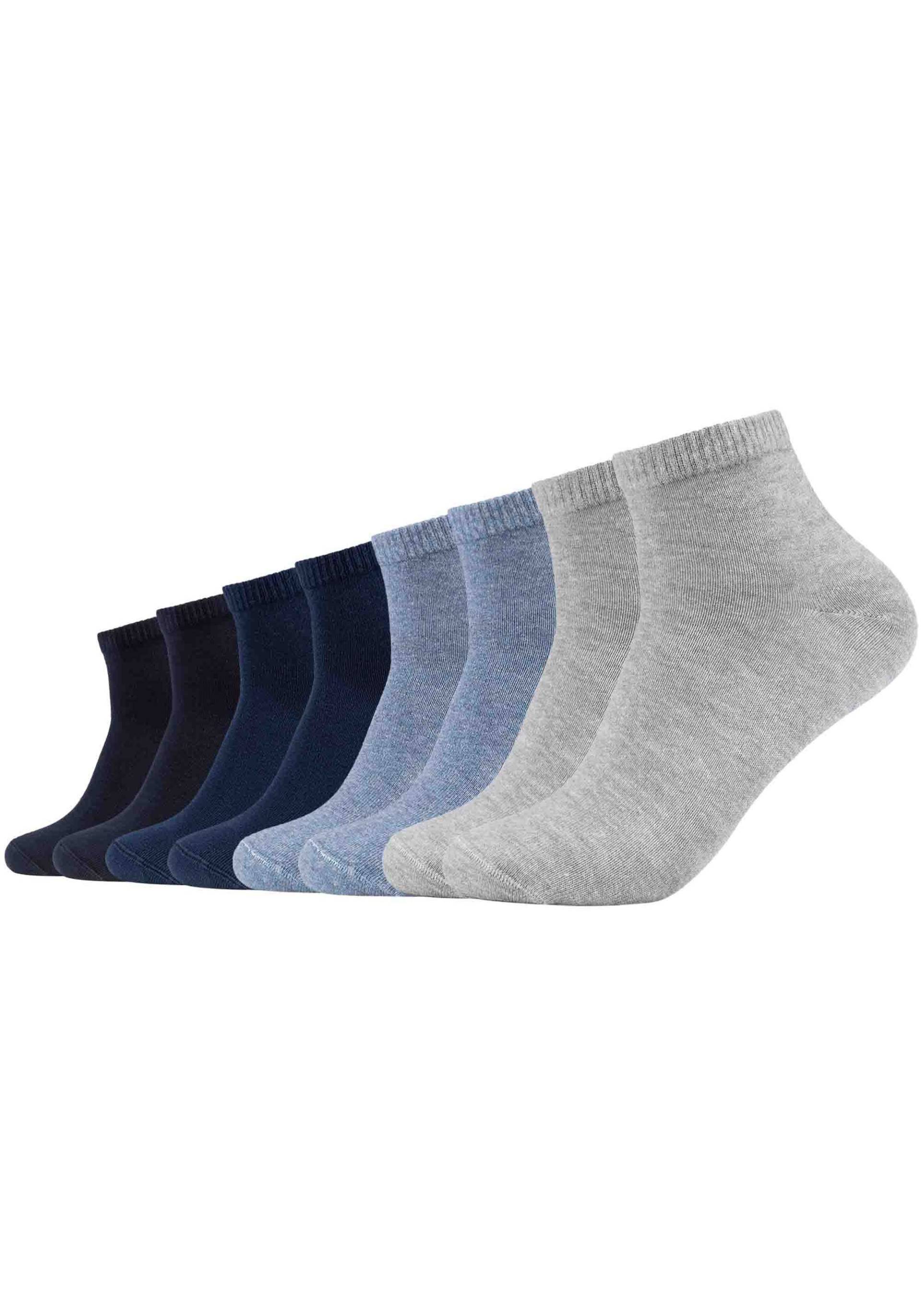 s.Oliver Kurzsocken, (8er Pack), mit pflegeleichtem Materialmix von s.Oliver