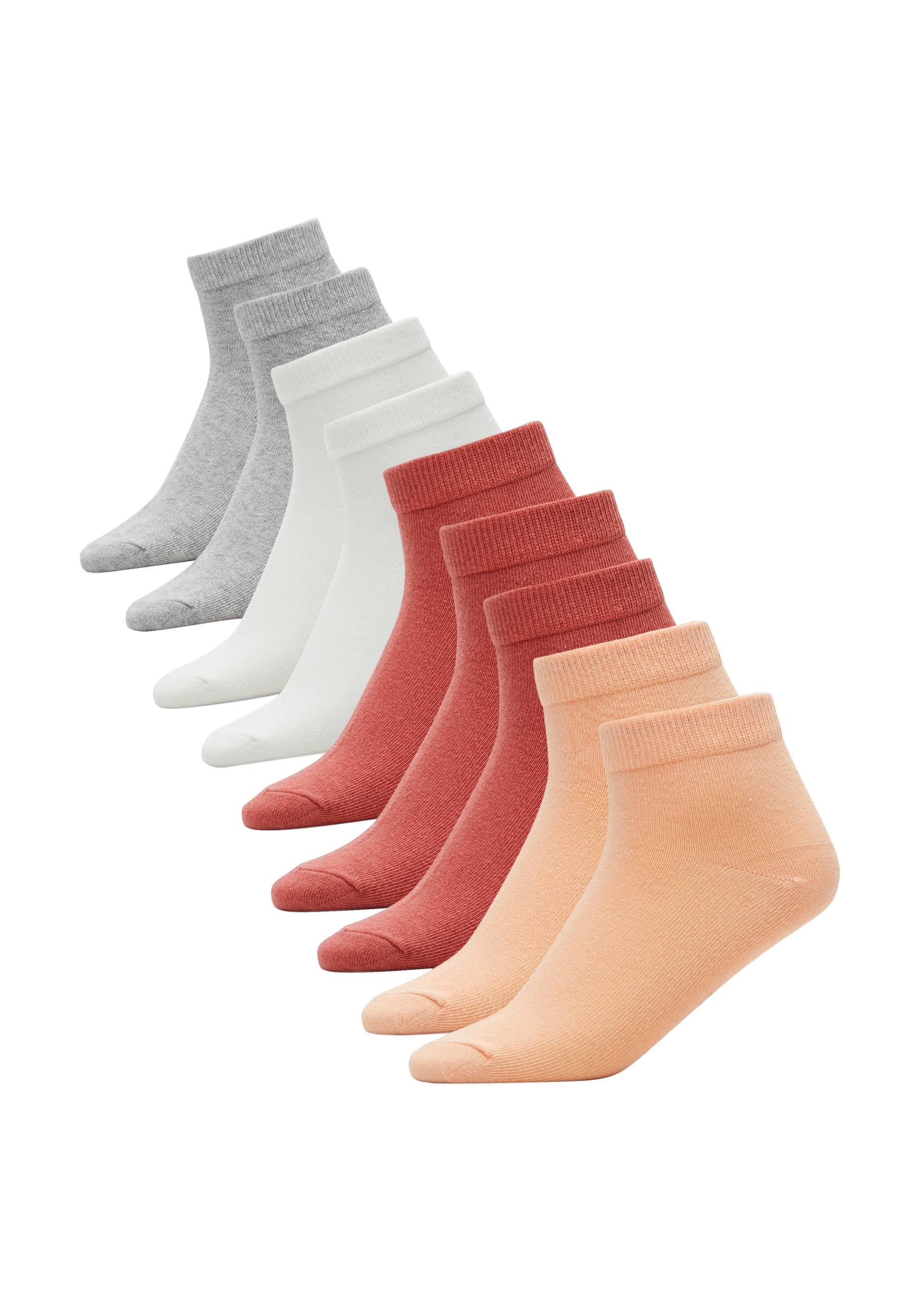 s.Oliver Kurzsocken, (9er Pack), mit vielseitigen Farben von s.Oliver