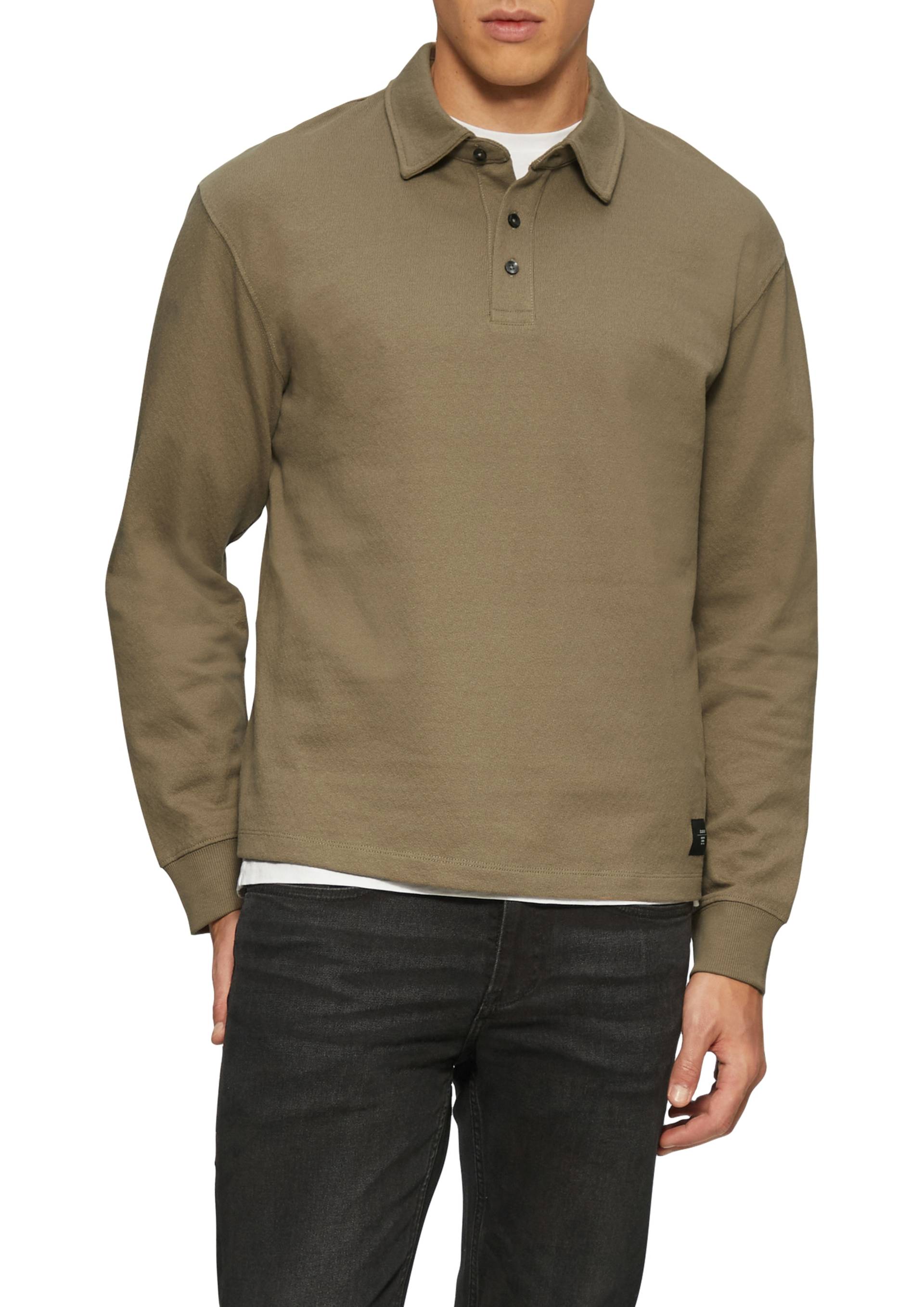 s.Oliver Langarm-Poloshirt, mit Logo Stickerei am Rumpf s.Oliver Langarm-Poloshirt, mit Logo Stickerei am Rumpf von s.Oliver