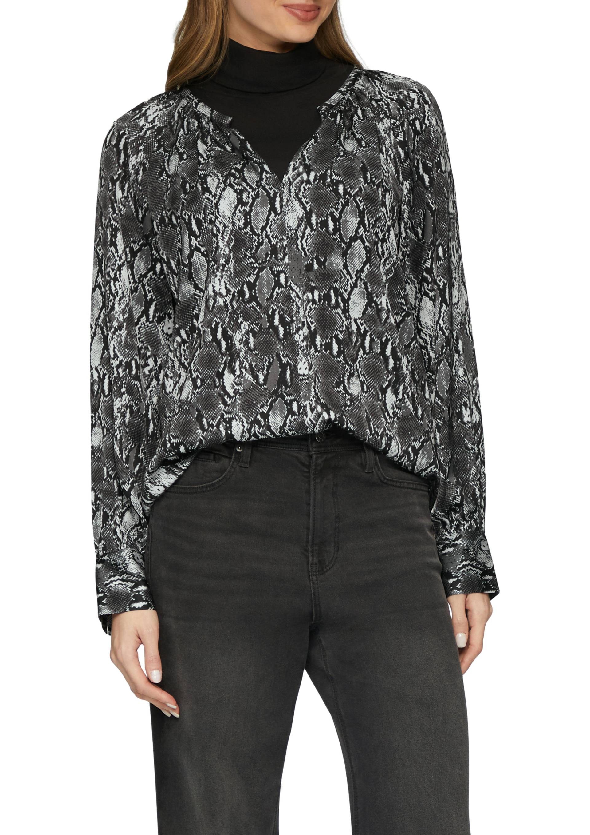 s.Oliver Langarmbluse, mit All-Over Print s.Oliver Langarmbluse, mit All-Over Print von s.Oliver