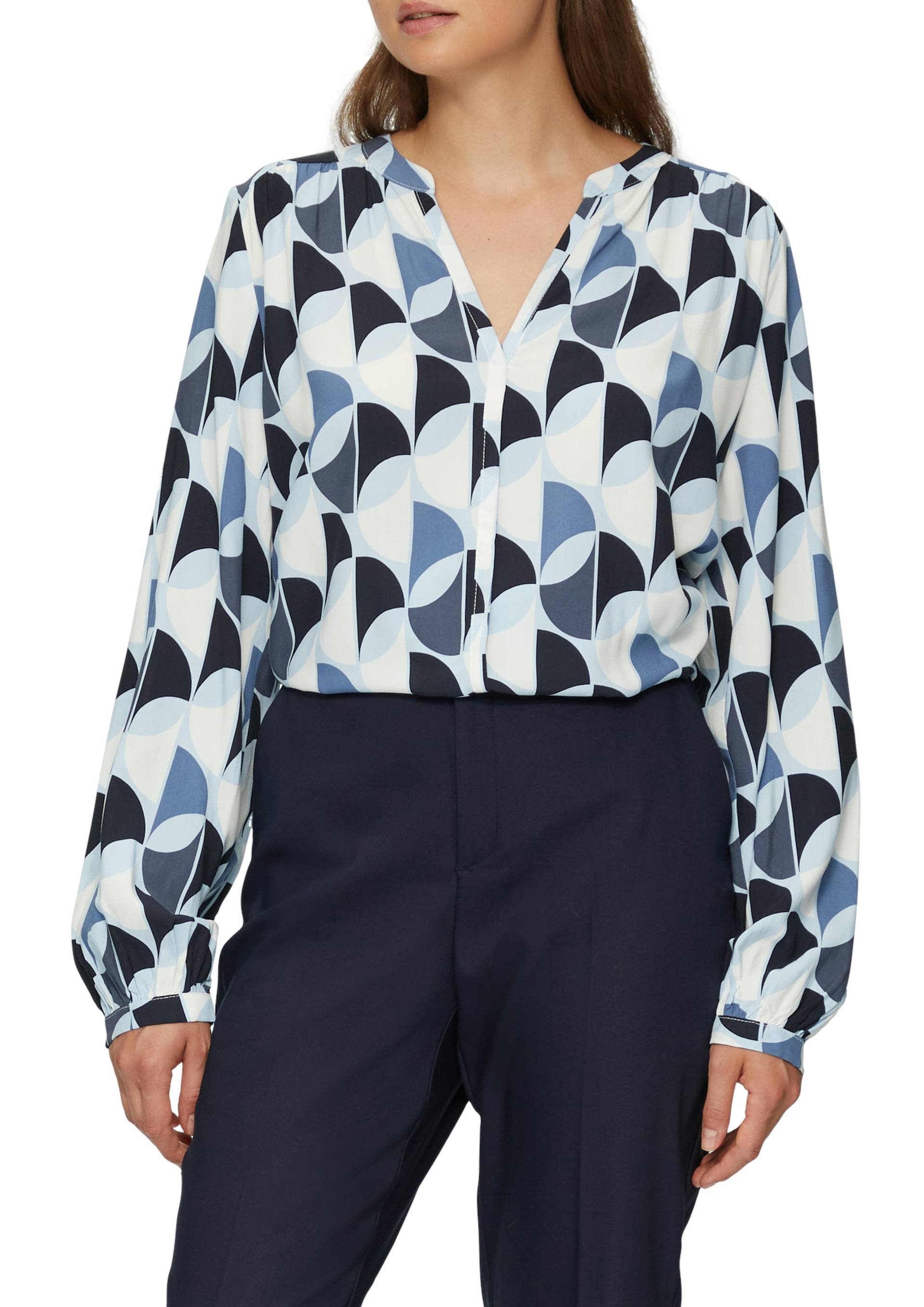 s.Oliver Langarmbluse, mit All-Over Print s.Oliver Langarmbluse, mit All-Over Print von s.Oliver