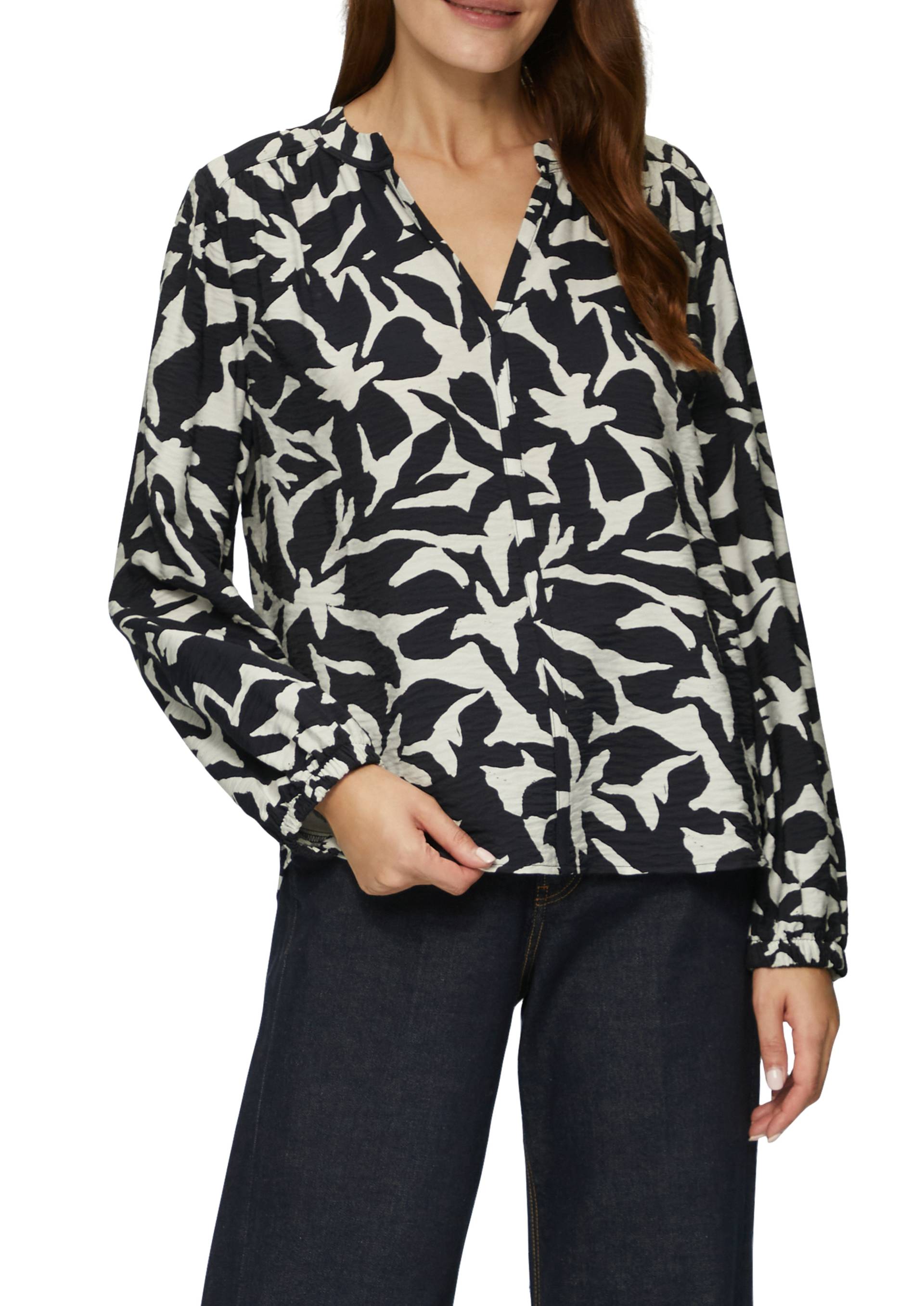 s.Oliver Langarmbluse, mit All-Over Print s.Oliver Langarmbluse, mit All-Over Print von s.Oliver
