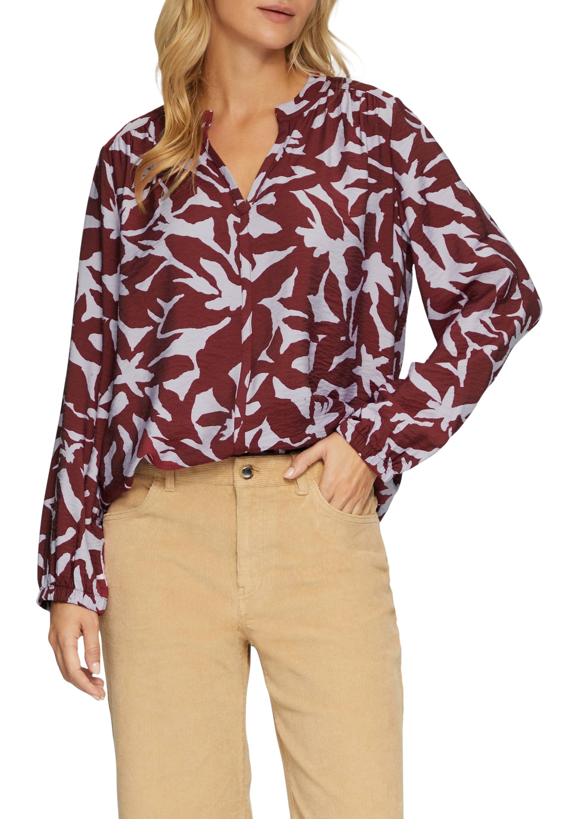 s.Oliver Langarmbluse, mit All-Over Print s.Oliver Langarmbluse, mit All-Over Print von s.Oliver