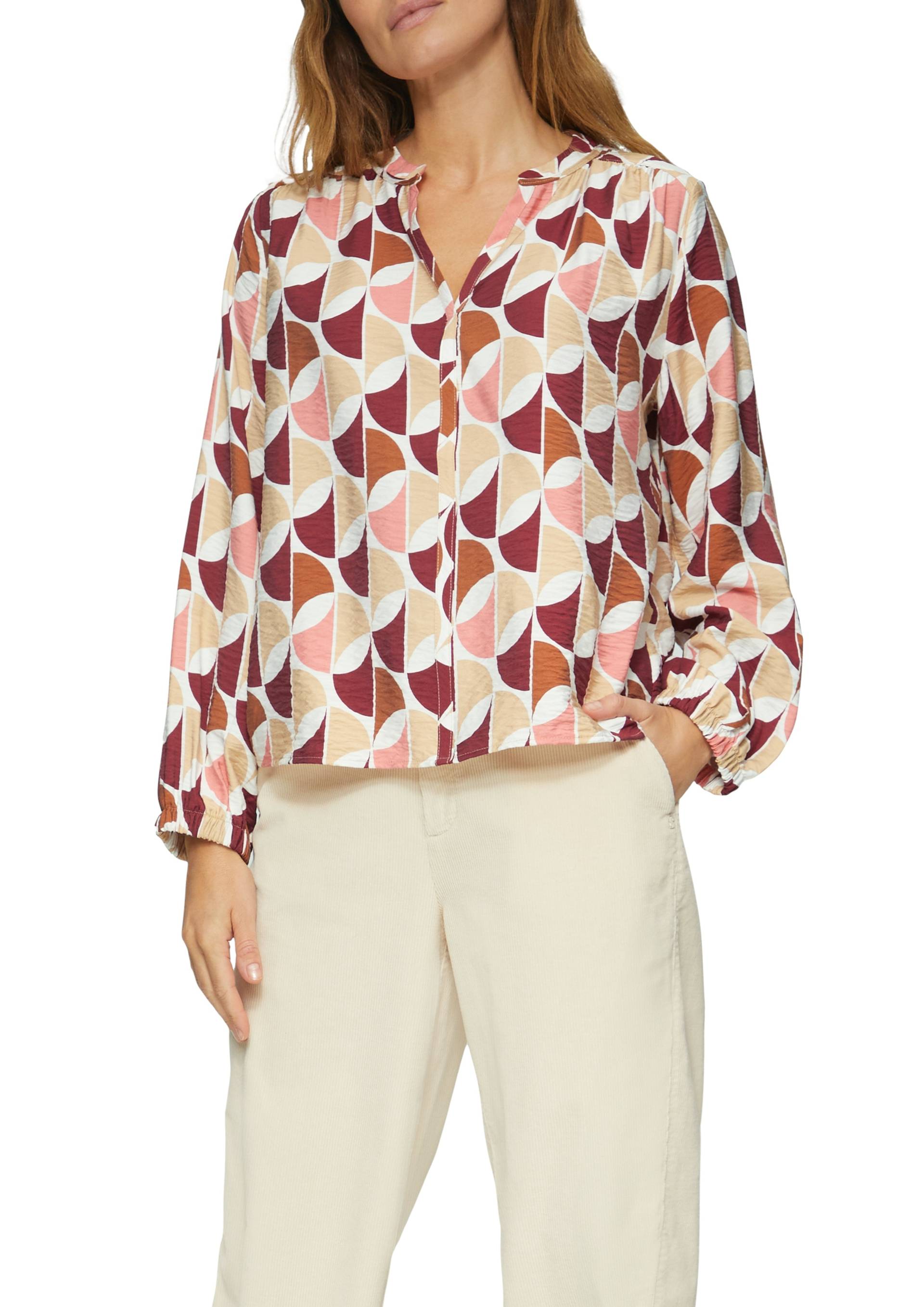 s.Oliver Langarmbluse, mit All-Over Print s.Oliver Langarmbluse, mit All-Over Print von s.Oliver