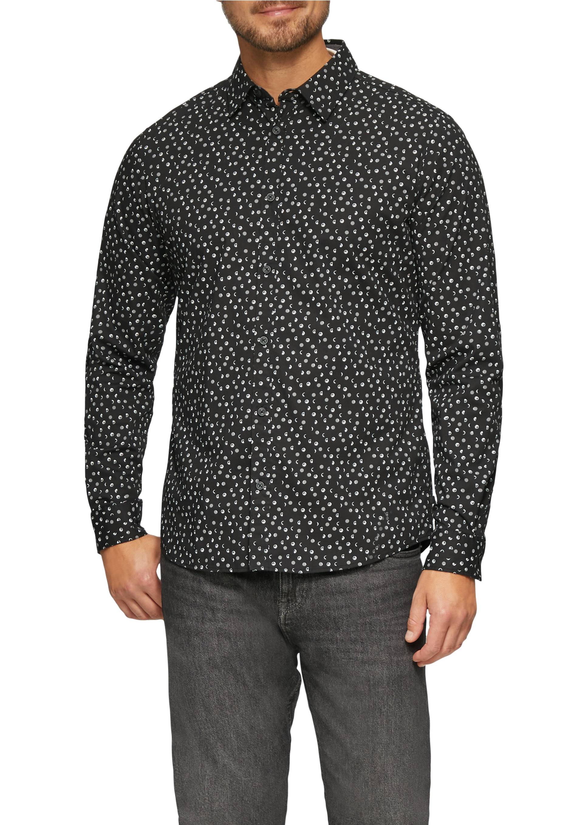 s.Oliver Langarmhemd, mit All-Over Muster s.Oliver Langarmhemd, mit All-Over Muster von s.Oliver