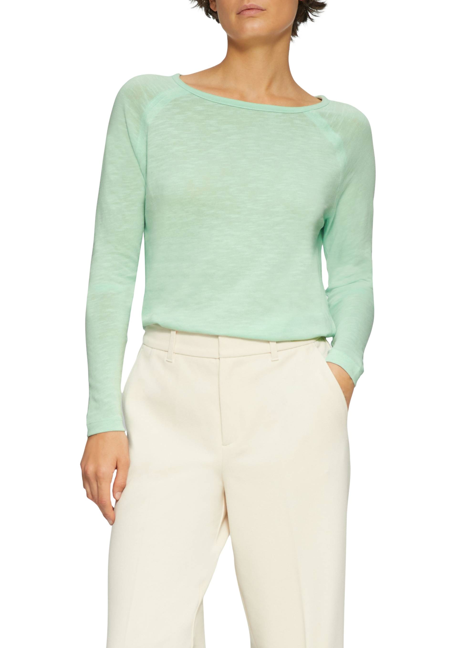 s.Oliver Langarmshirt, mit Flammgarnstruktur s.Oliver Langarmshirt, mit Flammgarnstruktur von s.Oliver