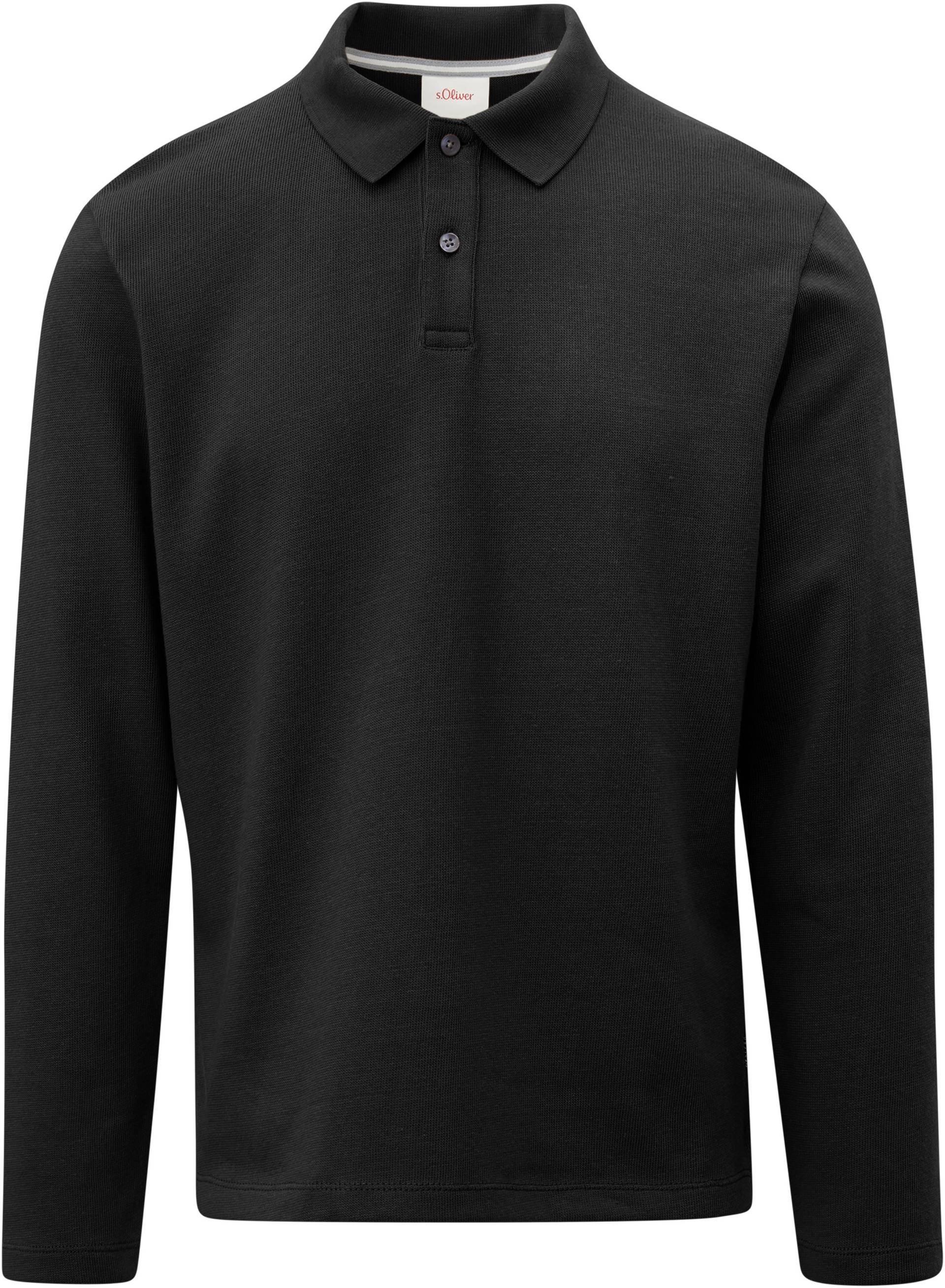 s.Oliver Langarmshirt, in Unifarbe von s.Oliver