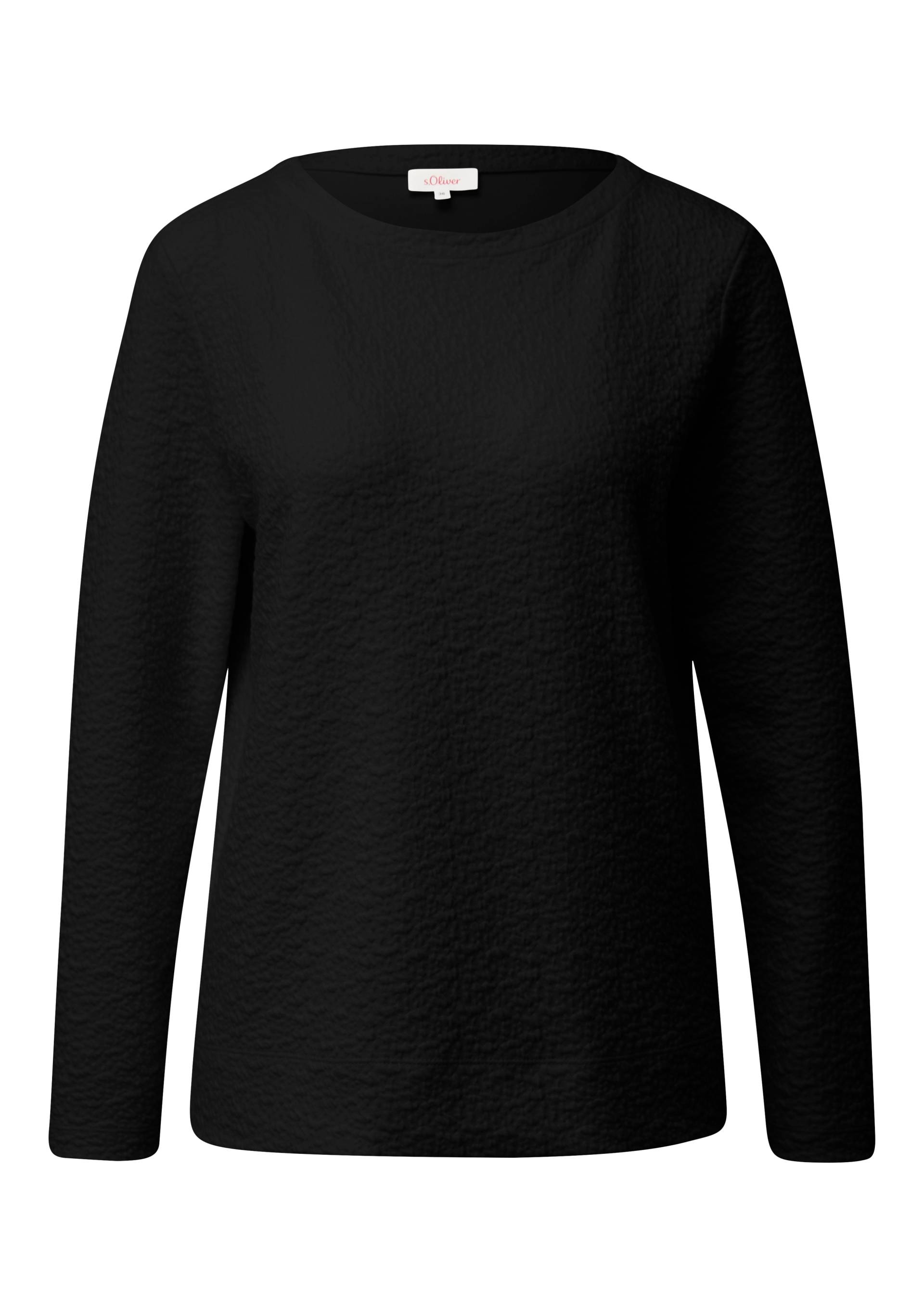 s.Oliver Longsweatshirt, mit Crinkle Optik von s.Oliver