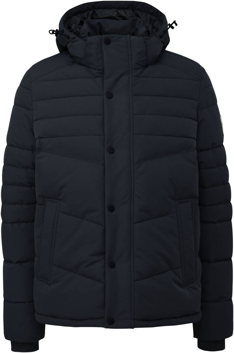 s.Oliver Outdoorjacke, mit Kapuze, mit Label-Patch am Arm von s.Oliver