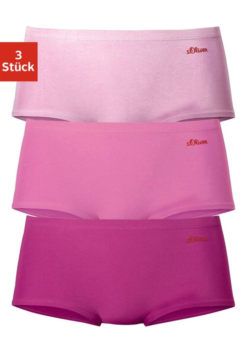 s.Oliver Panty, (3er-Pack), aus elastischer Baumwoll-Qualität von s.Oliver