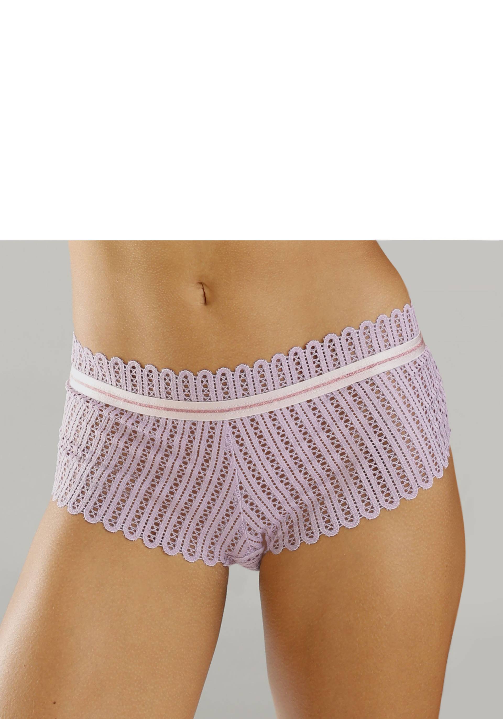 s.Oliver Panty »Leia«, aus modischer Spitze mit Glitzerbund von s.Oliver