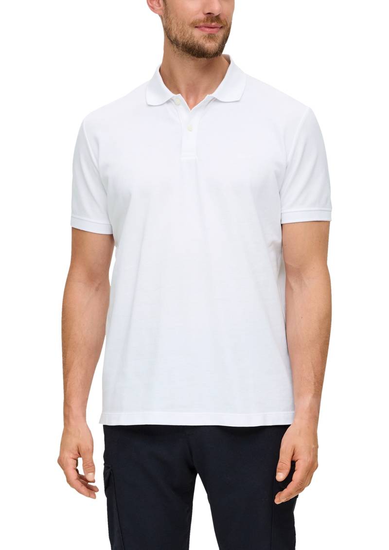 s.Oliver Poloshirt, mit Logostickerei von s.Oliver