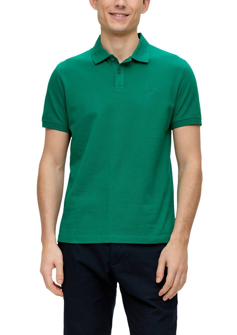 s.Oliver Poloshirt, mit Logostickerei von s.Oliver