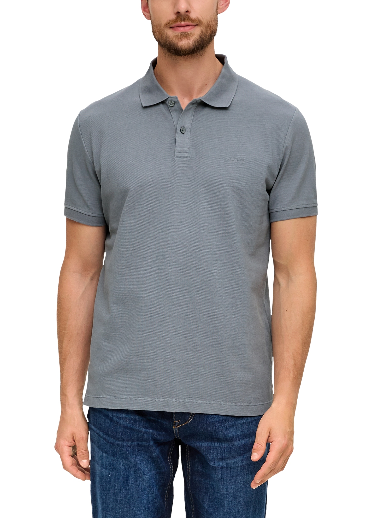s.Oliver Poloshirt, mit Logostickerei s.Oliver Poloshirt, mit Logostickerei von s.Oliver
