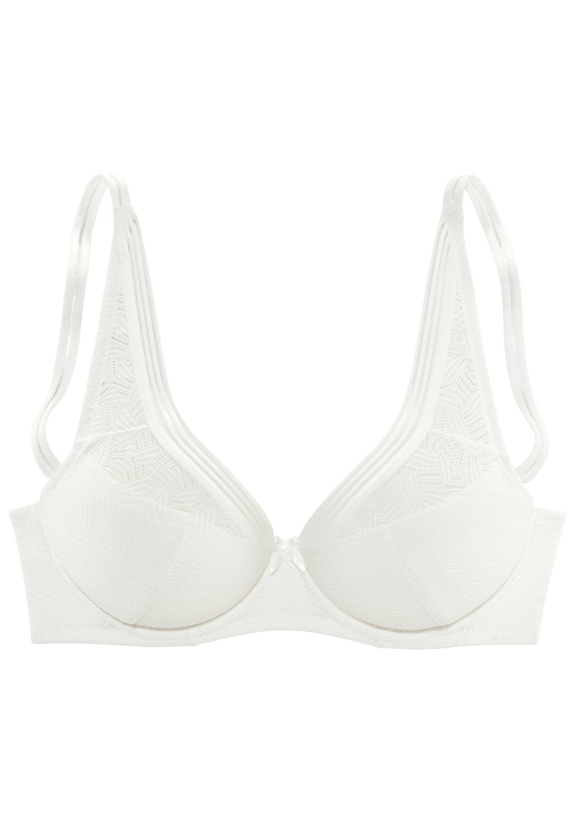 s.Oliver Push-up-BH »Louanne«, mit Bügel im angesagten High-Apex-Look, Dessous von s.Oliver