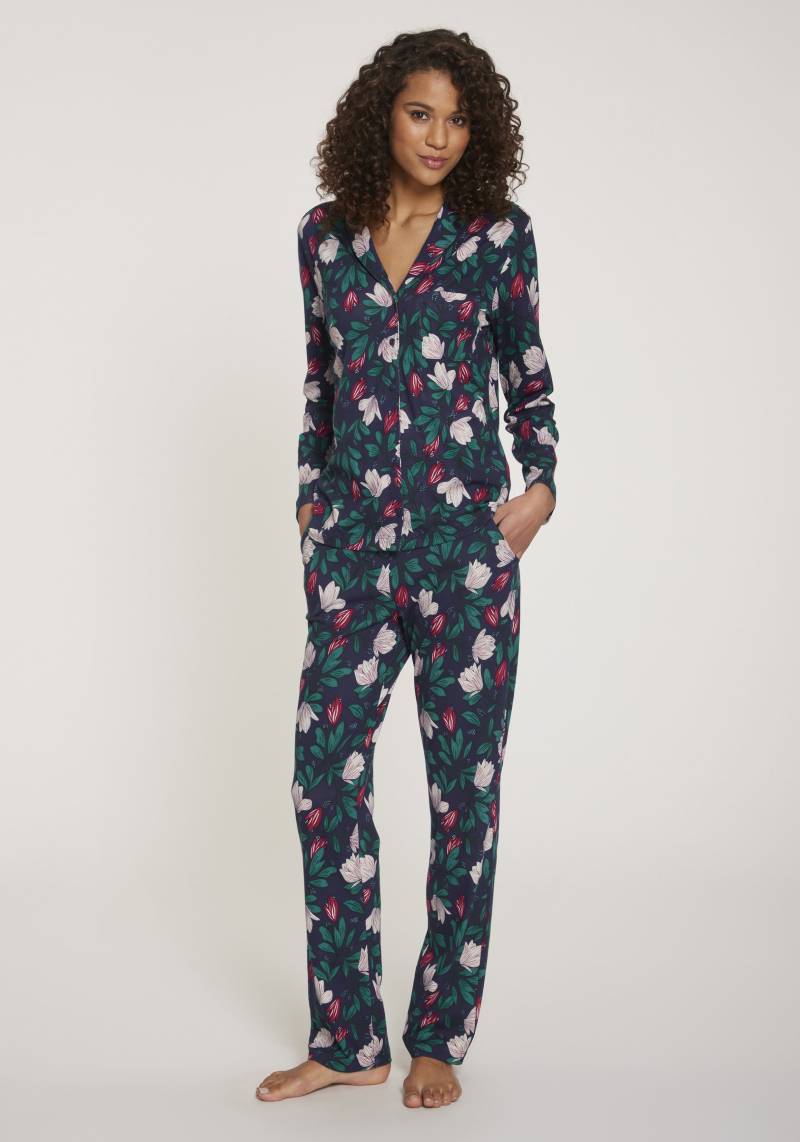 s.Oliver Pyjama, (Set, 2 tlg.), im klassischen Stil von s.Oliver