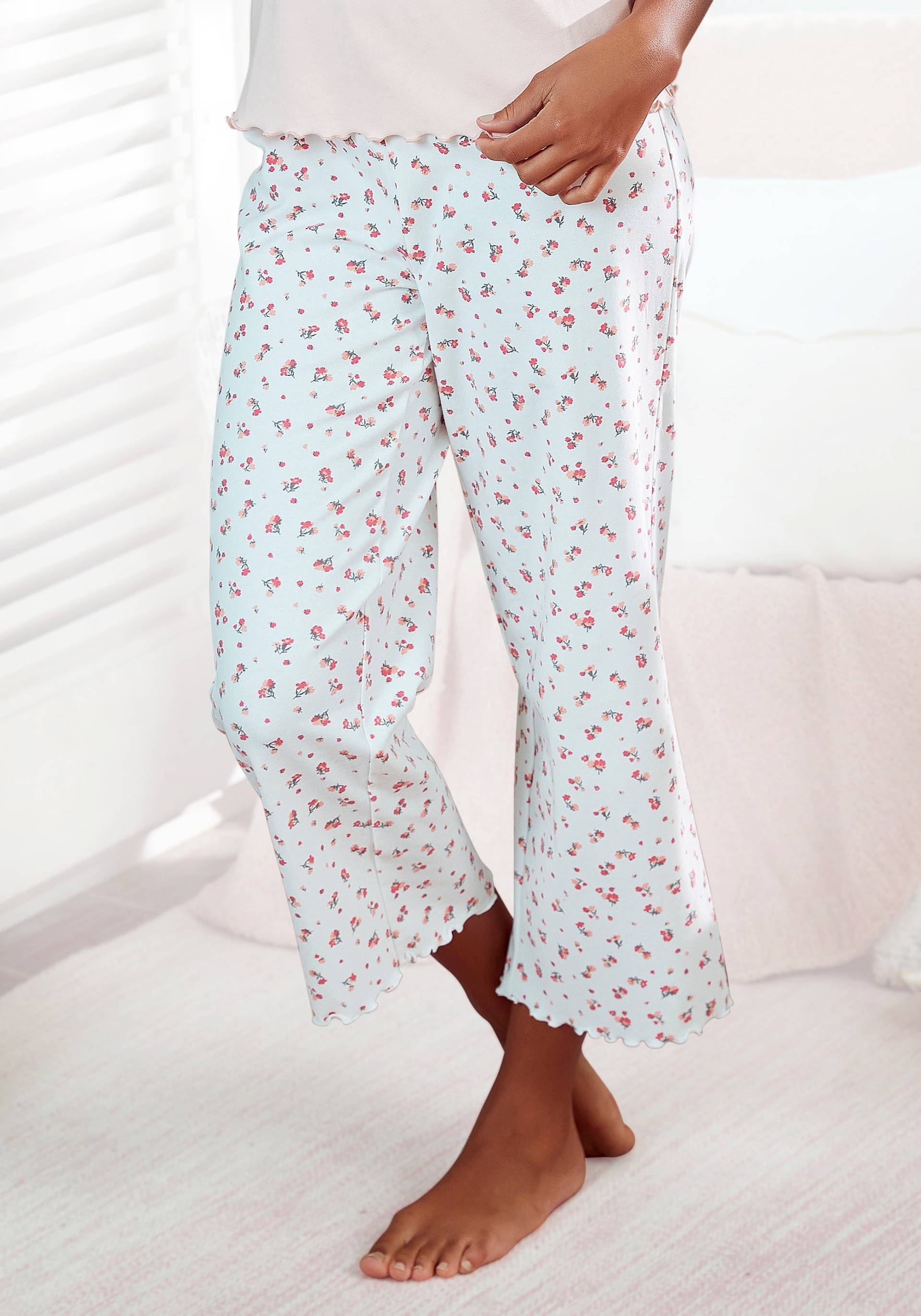 s.Oliver Pyjamahose, mit Babylocksaum von s.Oliver