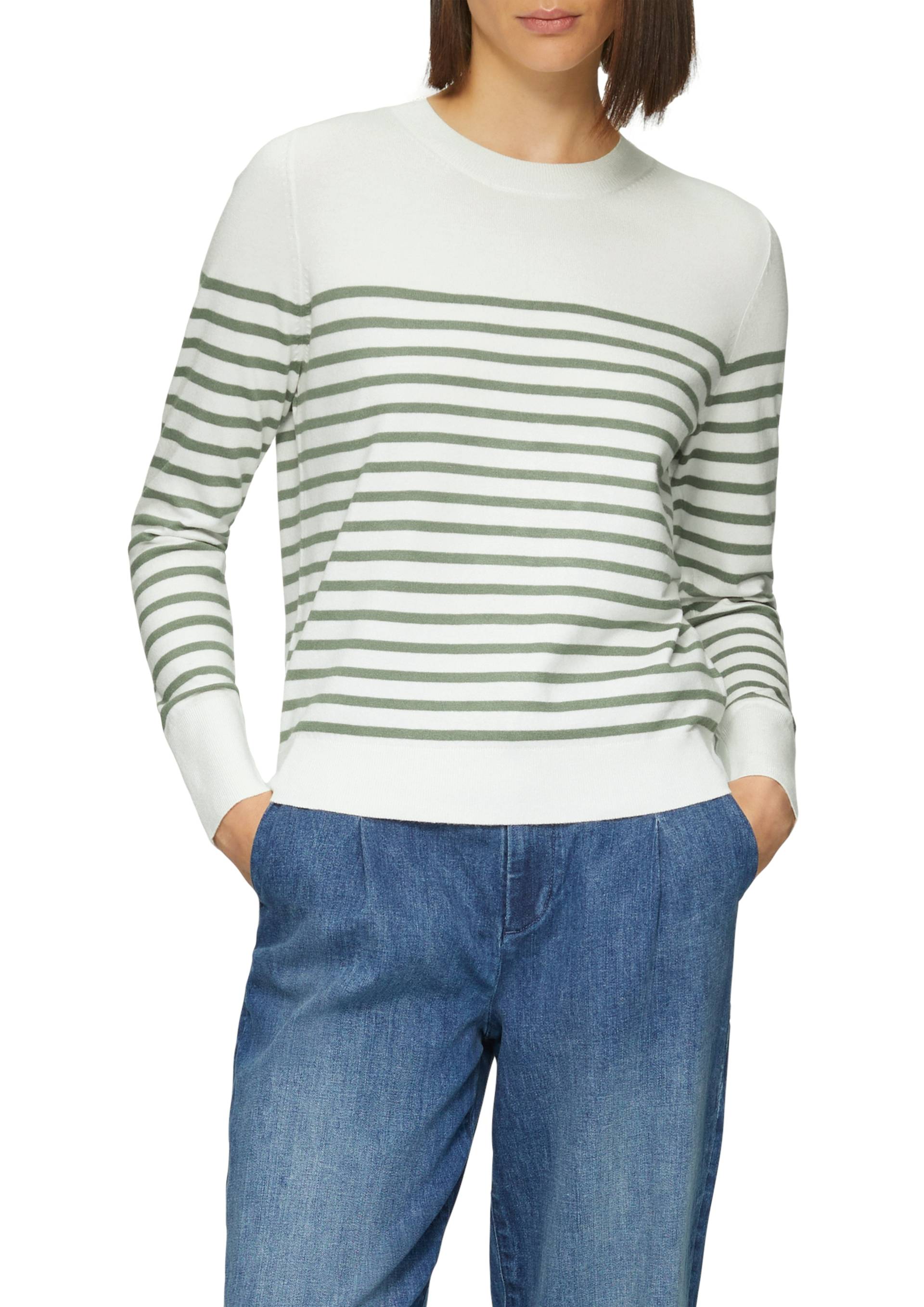 s.Oliver Rundhalspullover, mit Streifenmuster s.Oliver Rundhalspullover, mit Streifenmuster von s.Oliver