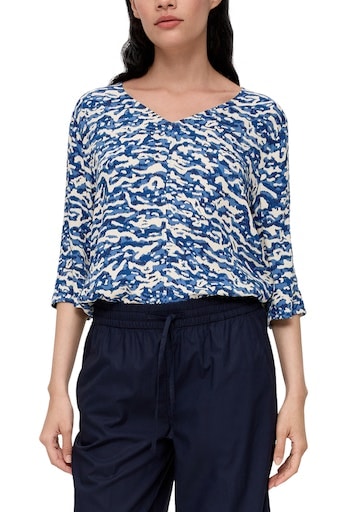s.Oliver Shirtbluse, mit buntem Muster s.Oliver Shirtbluse, mit buntem Muster von s.Oliver
