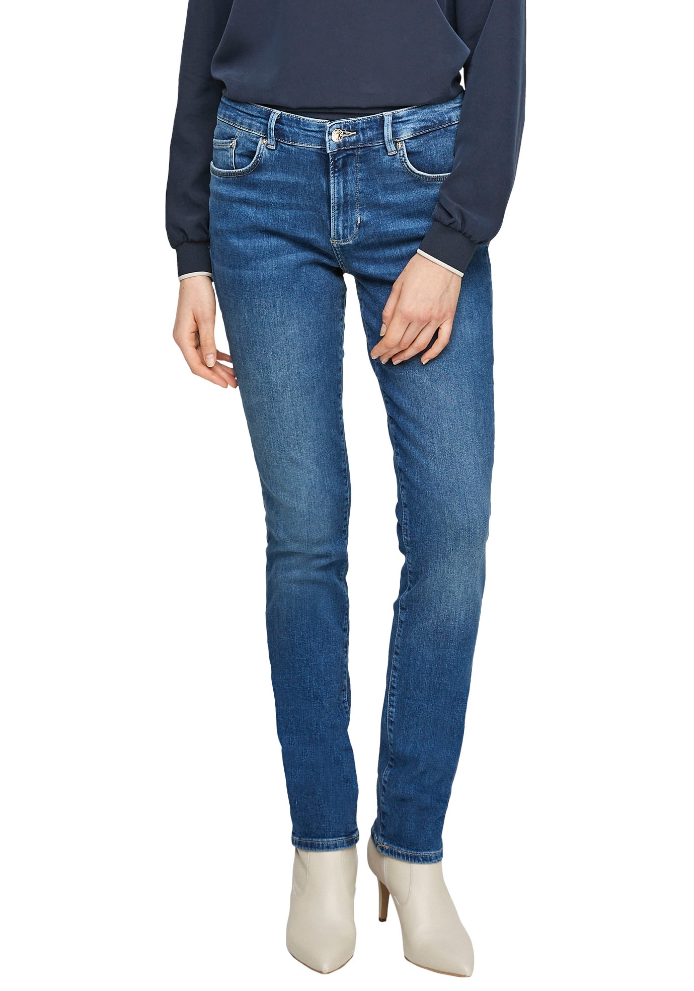 s.Oliver Slim-fit-Jeans »Betsy«, mit Stretch, in 5-Pocket Form von s.Oliver