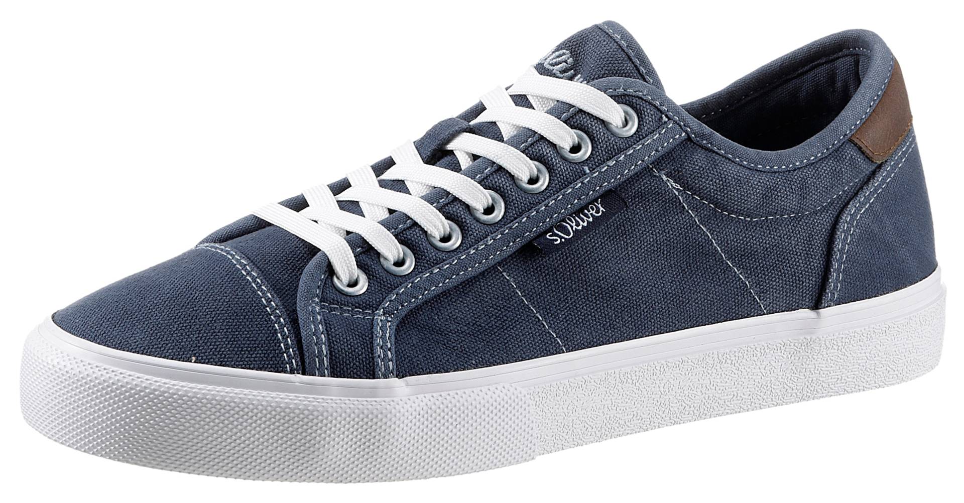 s.Oliver Sneaker, im Jeans-Look, Freizeitschuh, Halbschuh, Schnürschuh von s.Oliver