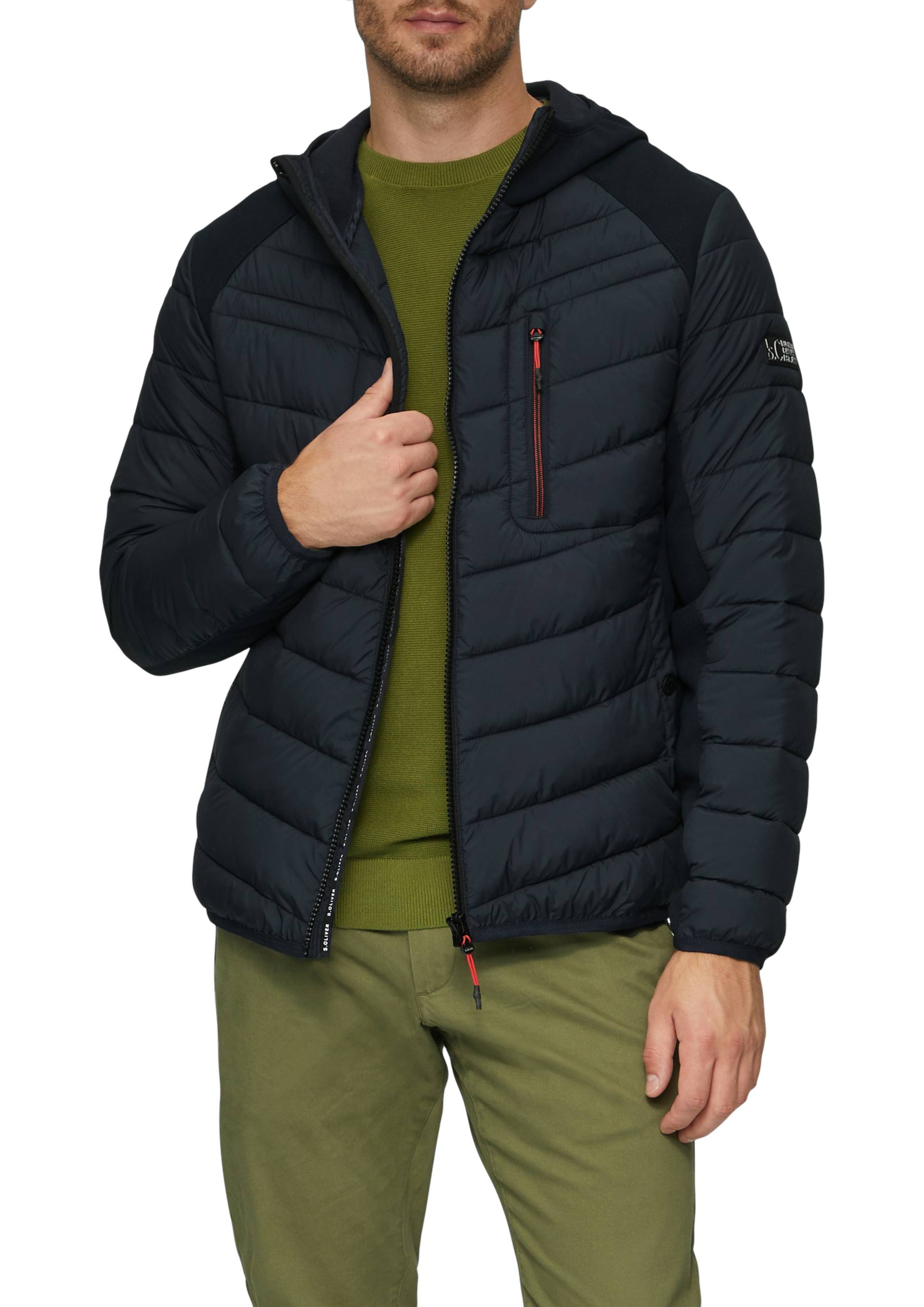 s.Oliver Steppjacke, mit Kapuze, mit Kapuze und Reissverschluss s.Oliver Steppjacke, mit Kapuze, mit Kapuze und Reissverschluss von s.Oliver
