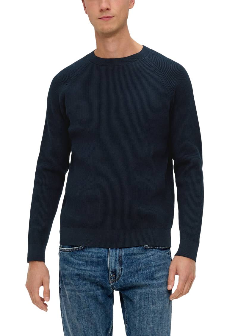 s.Oliver Strickpullover, in feiner Rippoptik von s.Oliver