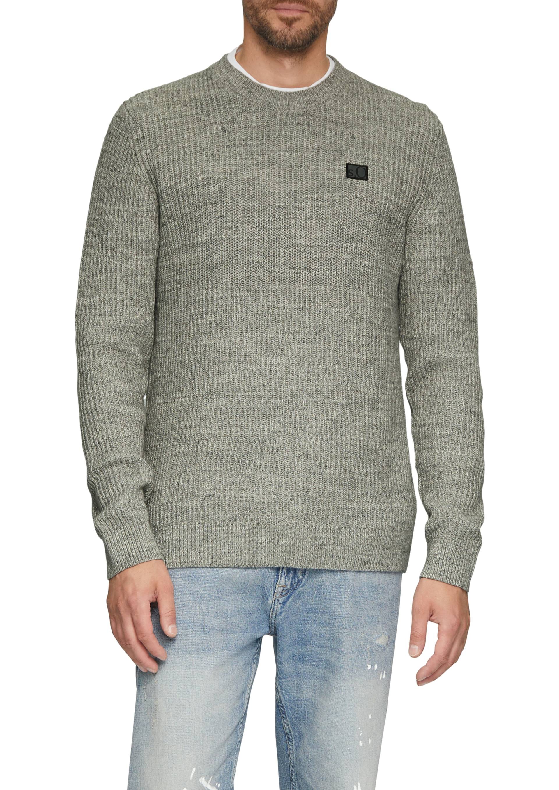 s.Oliver Strickpullover, in Melange Optik von s.Oliver