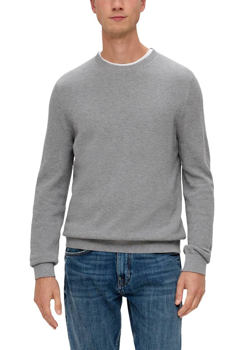 s.Oliver Strickpullover, mit Crew-Neck von s.Oliver