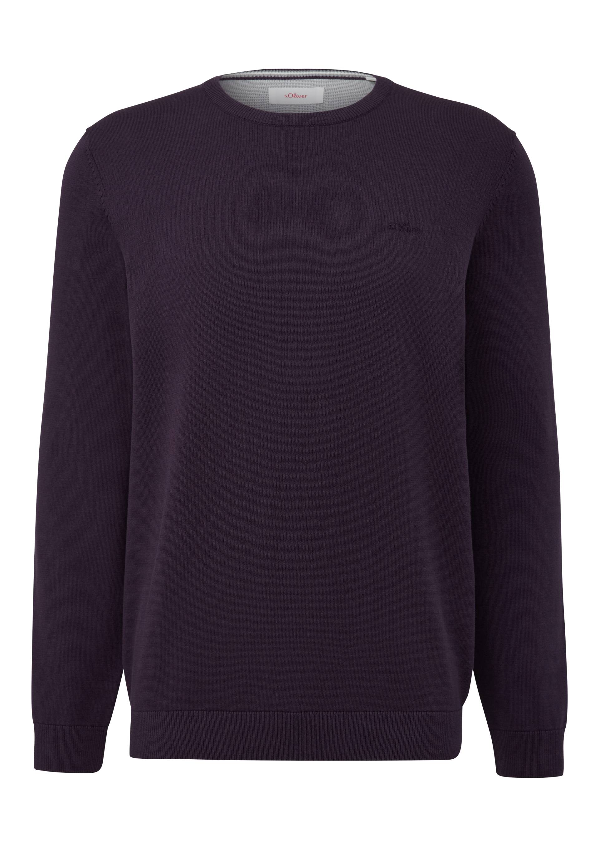 s.Oliver Strickpullover, mit Logostickerei s.Oliver Strickpullover, mit Logostickerei von s.Oliver