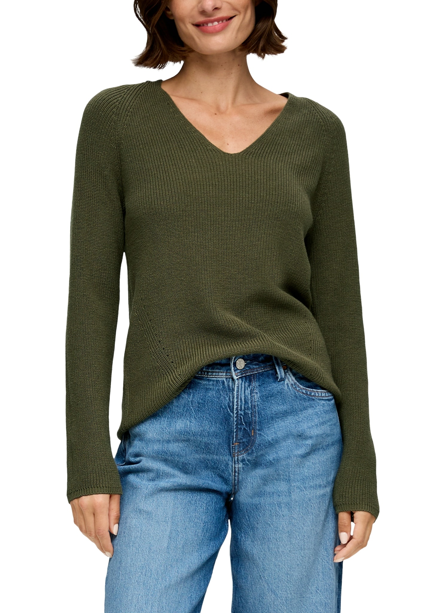 s.Oliver Strickpullover, mit Raglan Ärmeln s.Oliver Strickpullover, mit Raglan Ärmeln von s.Oliver