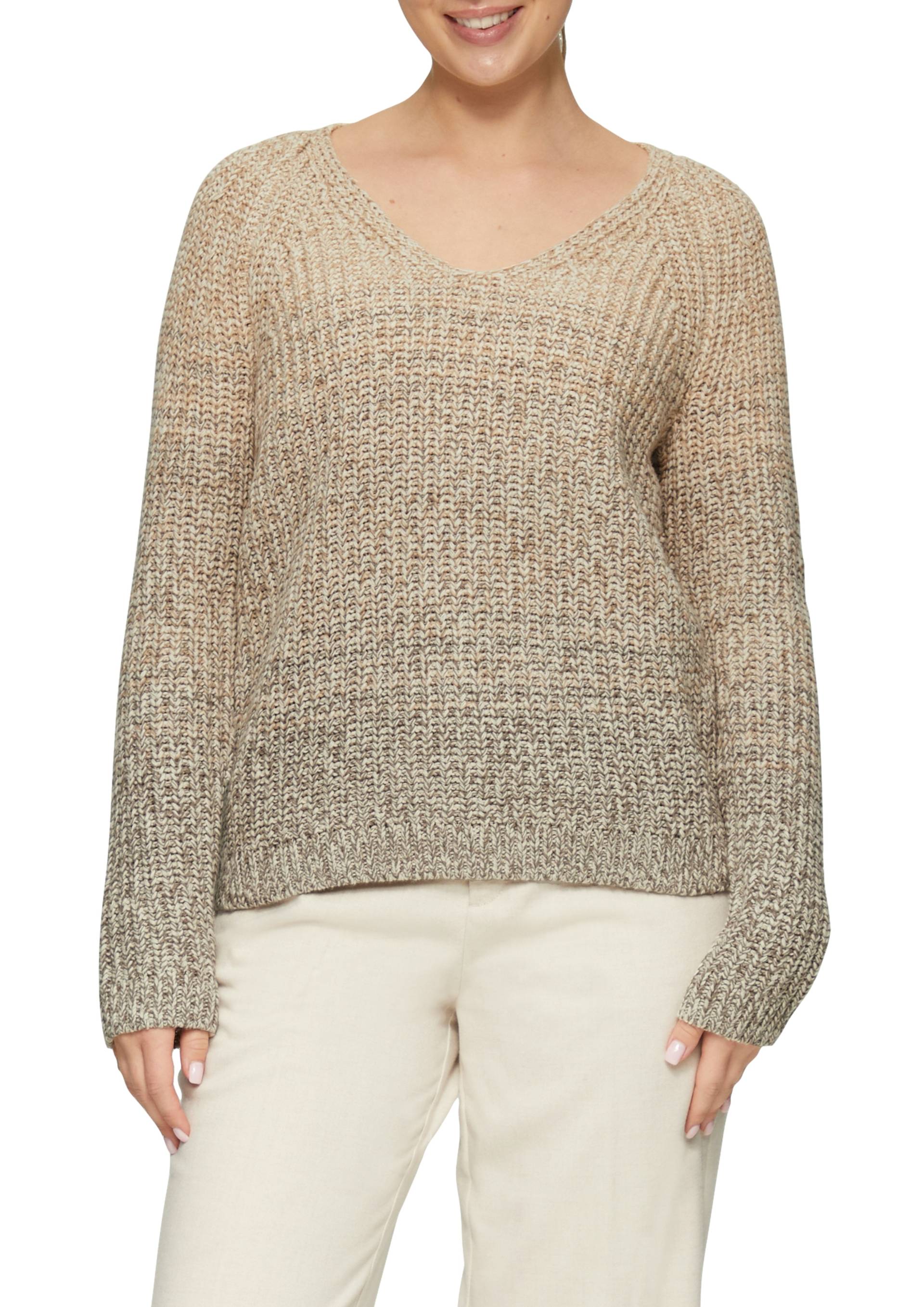 s.Oliver Strickpullover, mit V-Ausschnitt von s.Oliver