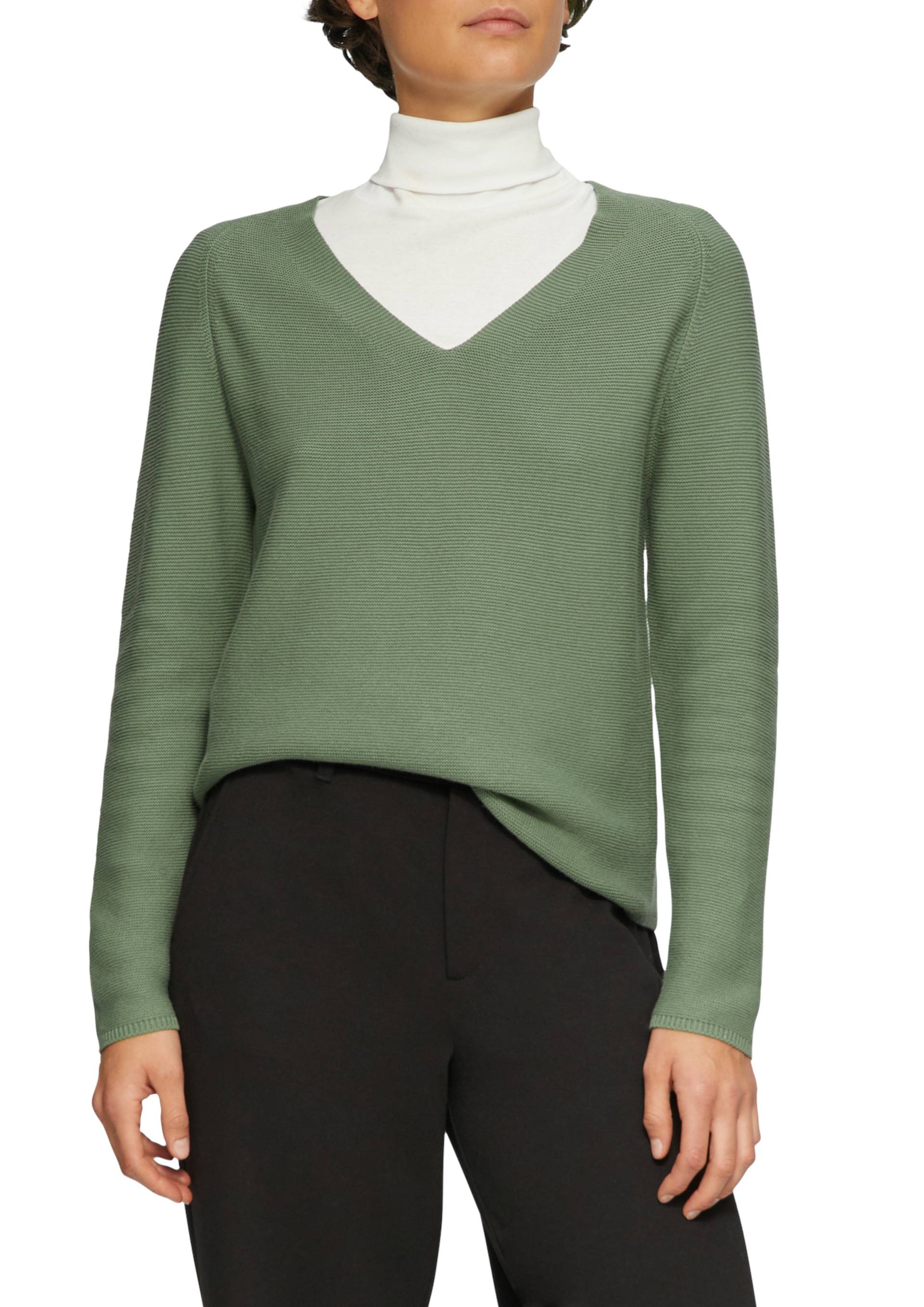 s.Oliver Strickpullover, mit V-Ausschnitt s.Oliver Strickpullover, mit V-Ausschnitt von s.Oliver