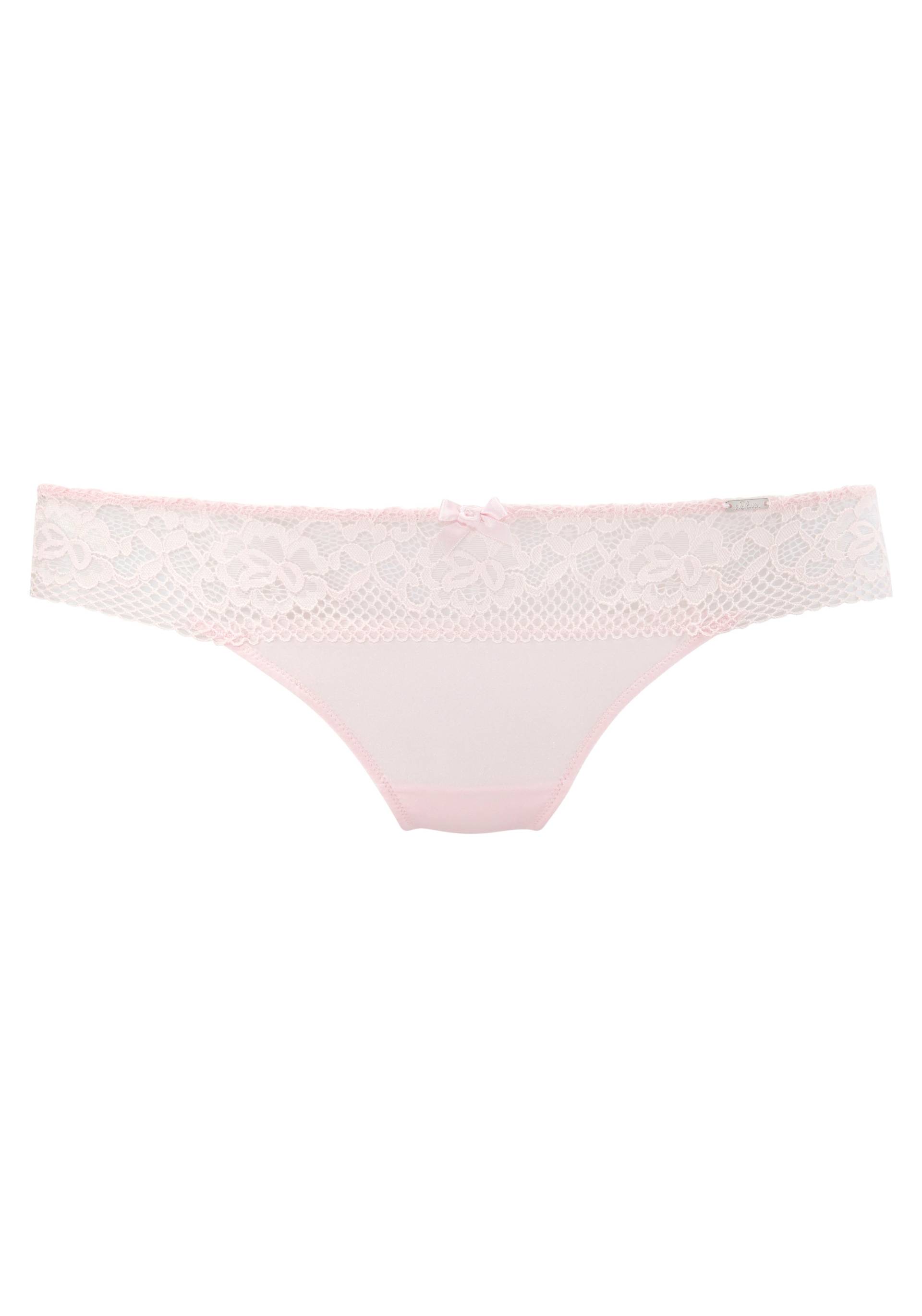 s.Oliver String »Lisette«, aus Spitze in blumiger Optik s.Oliver String »Lisette«, aus Spitze in blumiger Optik von s.Oliver